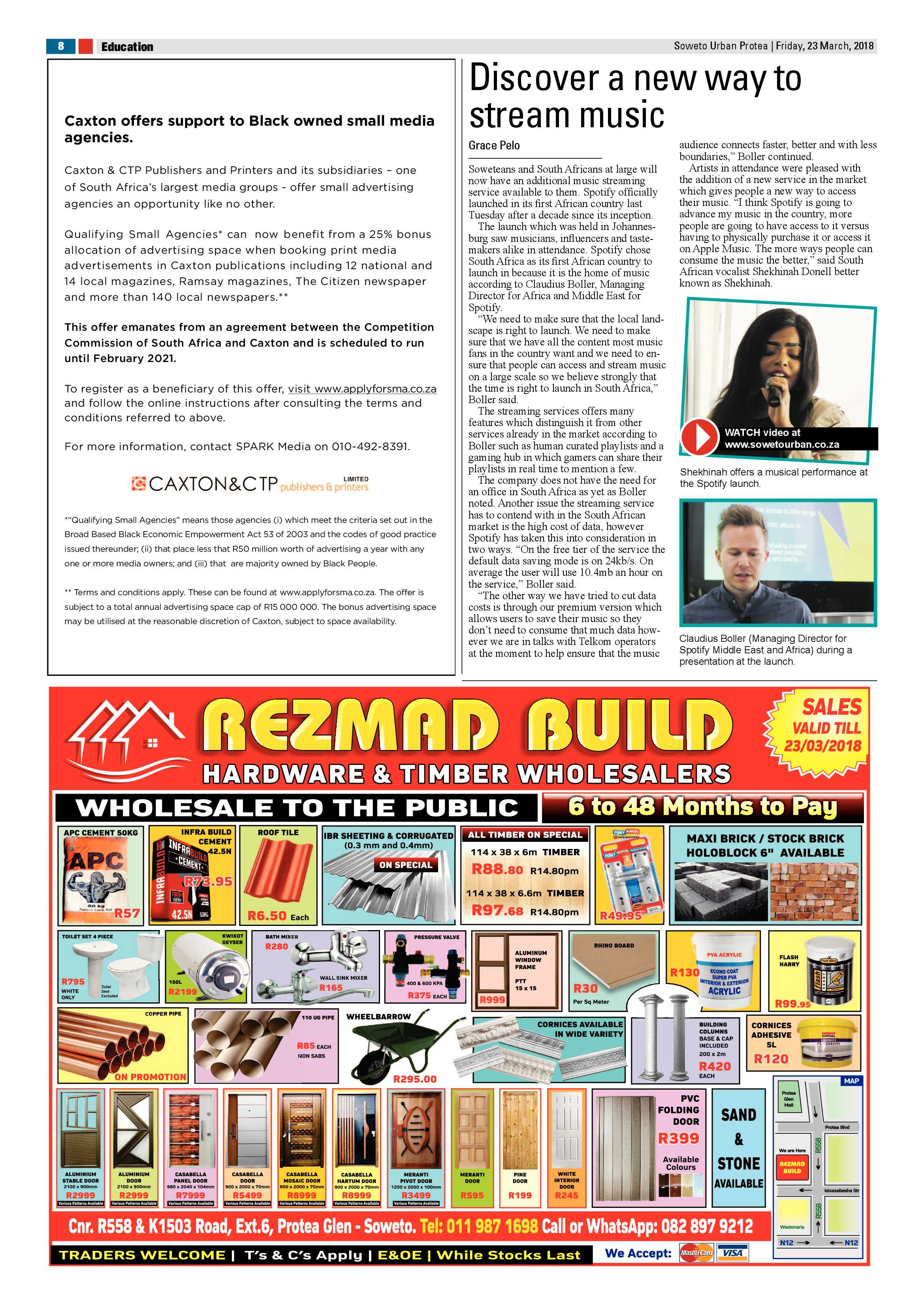 Protea – March 23, 2018 issue page 8