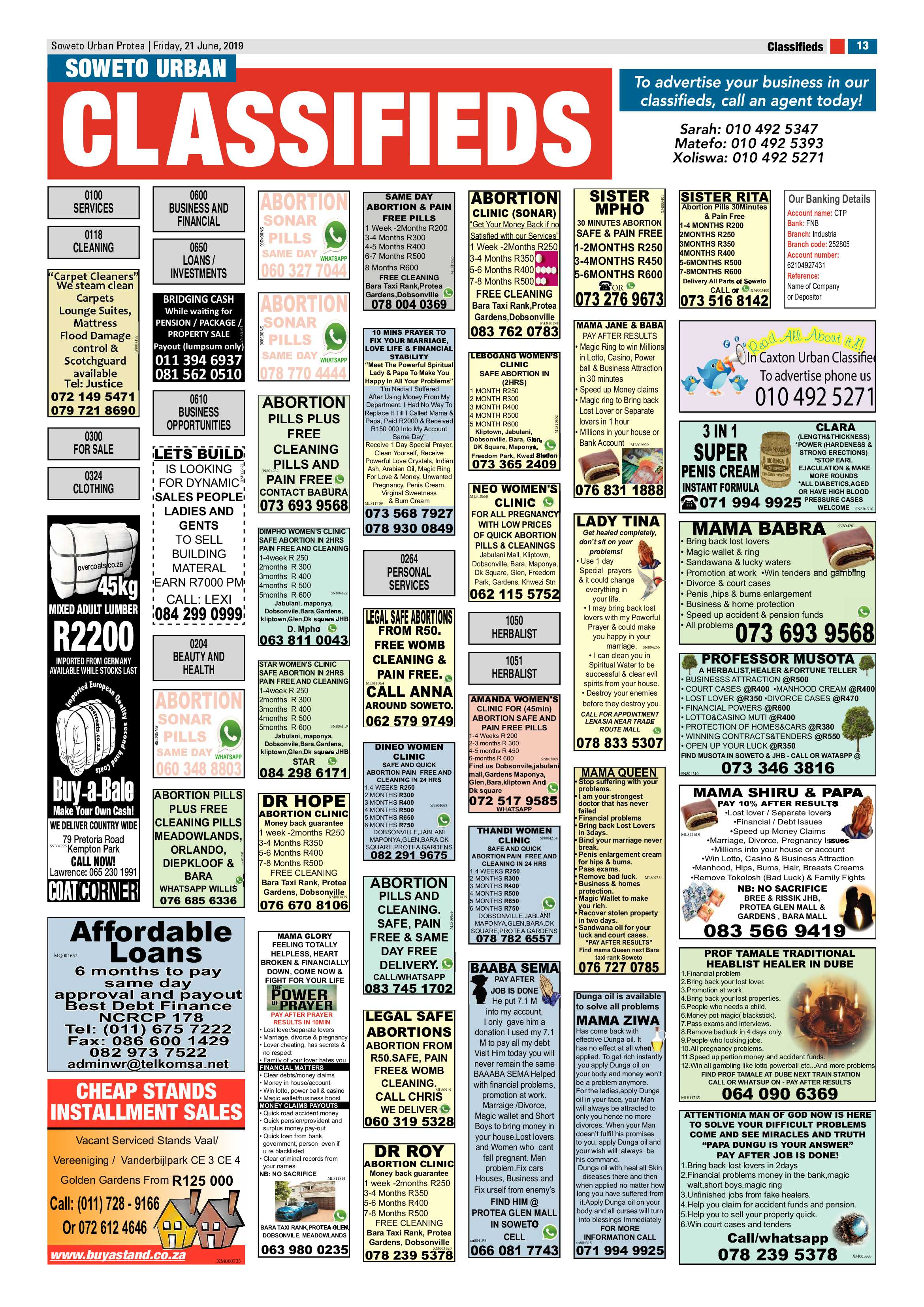 Protea News – June 21, 2019 page 12