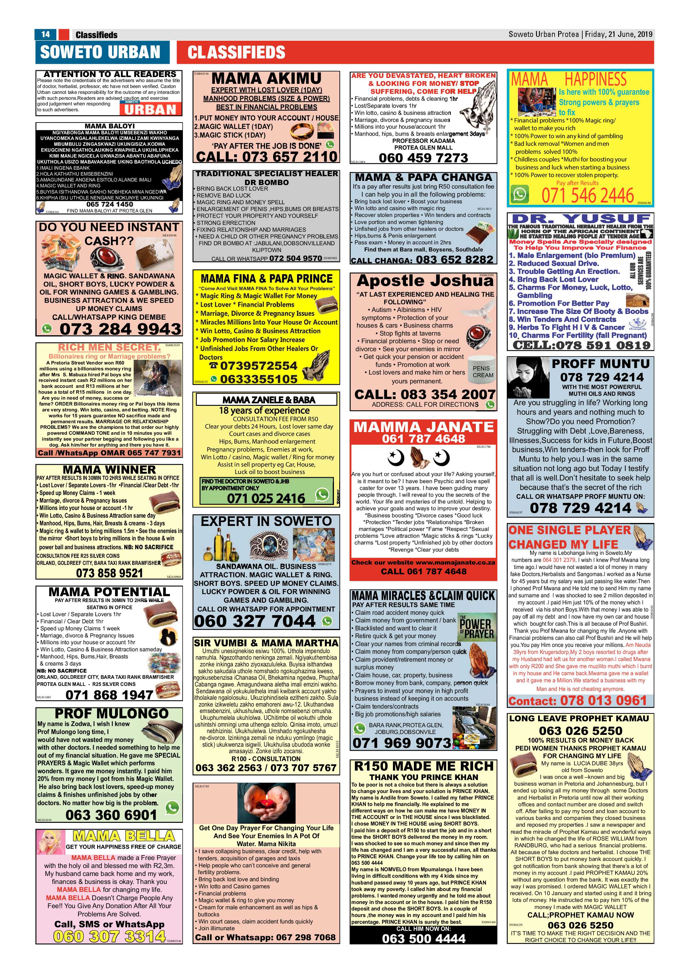 Protea News – June 21, 2019 page 13