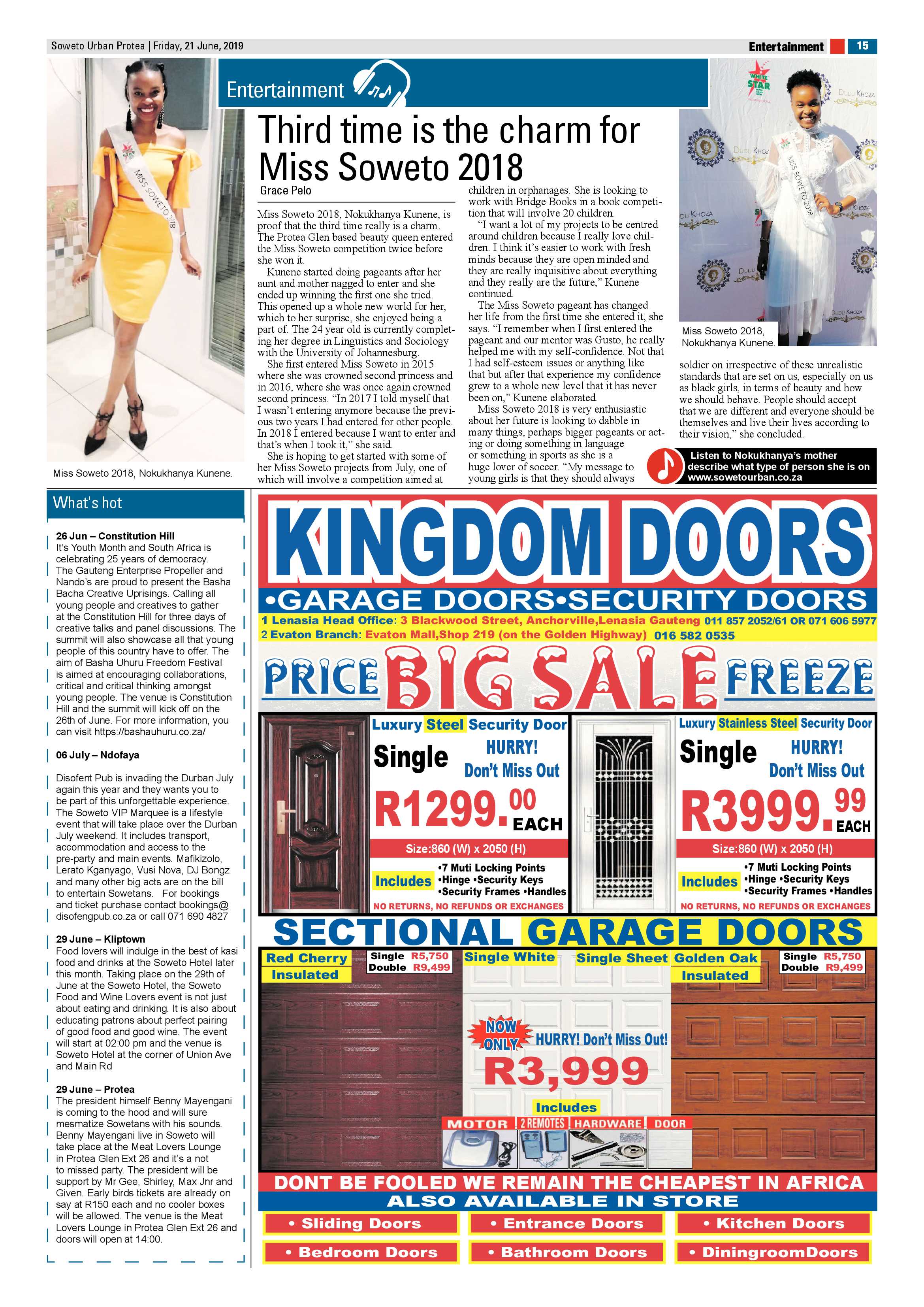 Protea News – June 21, 2019 page 14