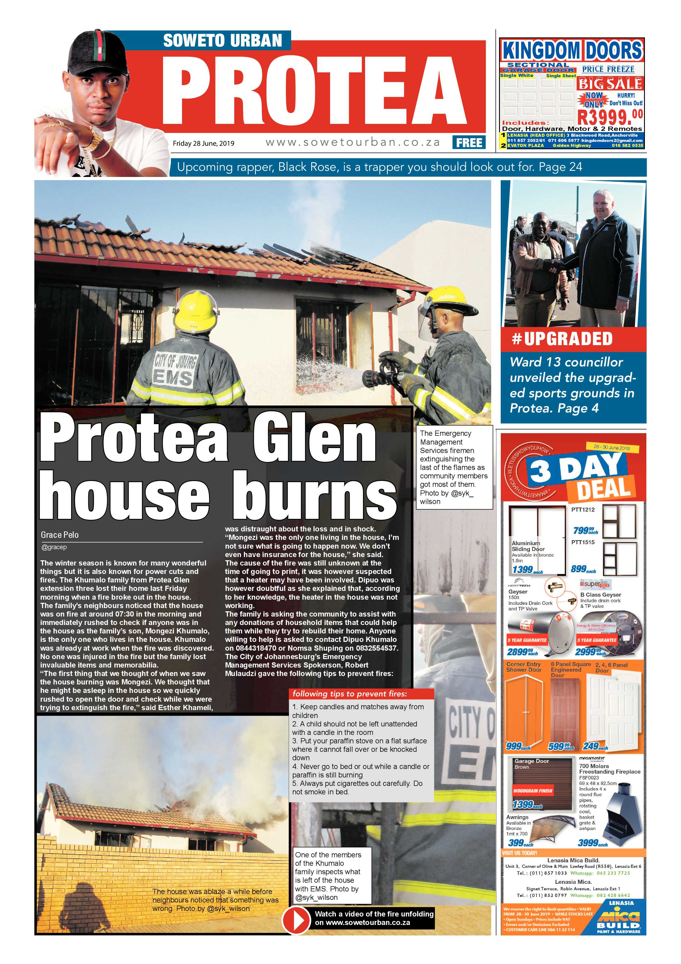 Protea News – June 28, 2019 page 1