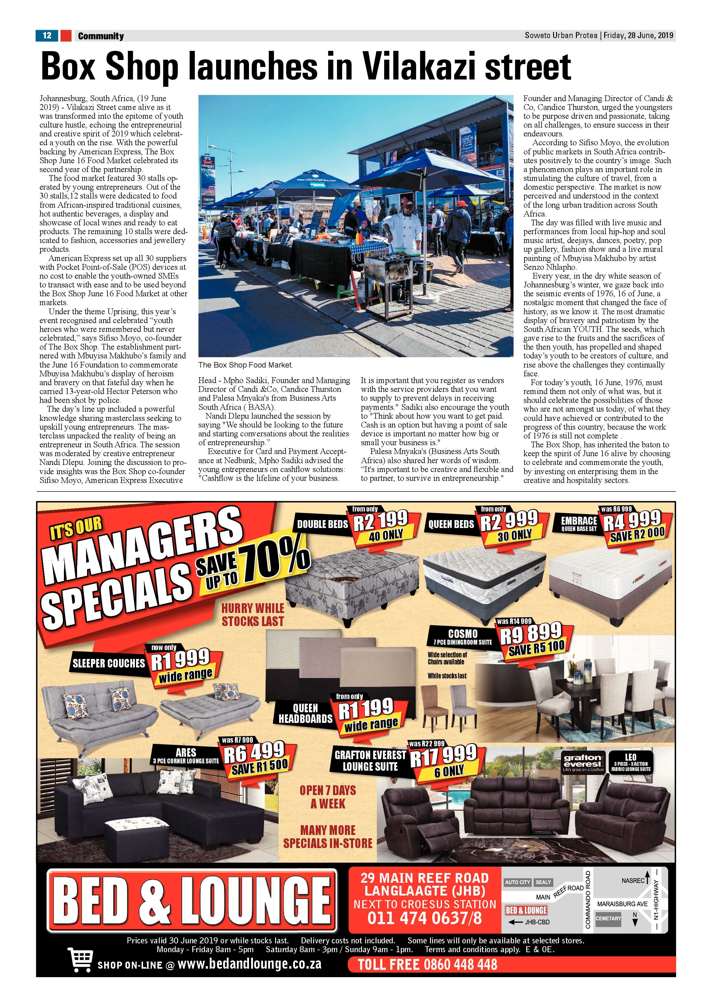 Protea News – June 28, 2019 page 12