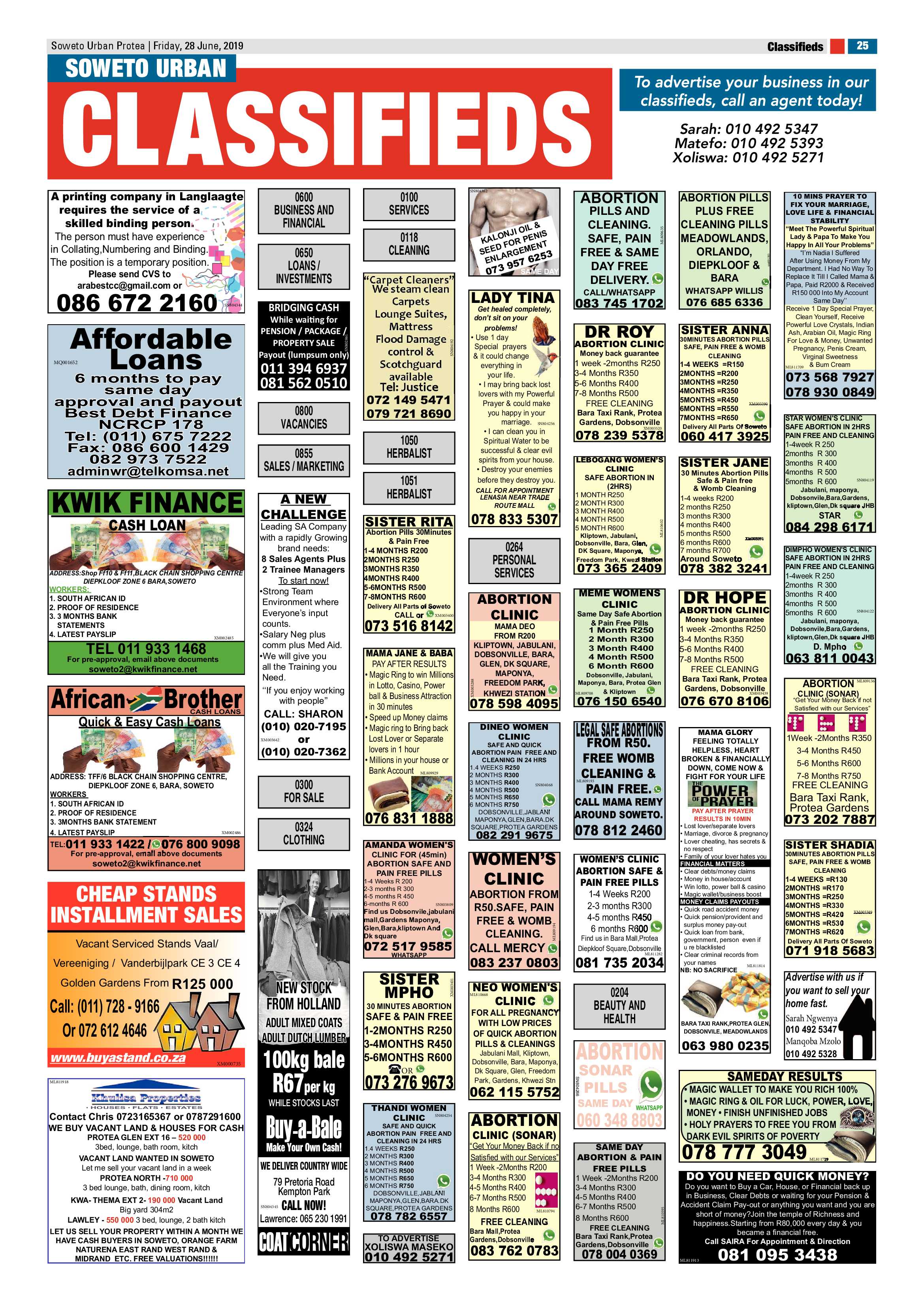 Protea News – June 28, 2019 page 25