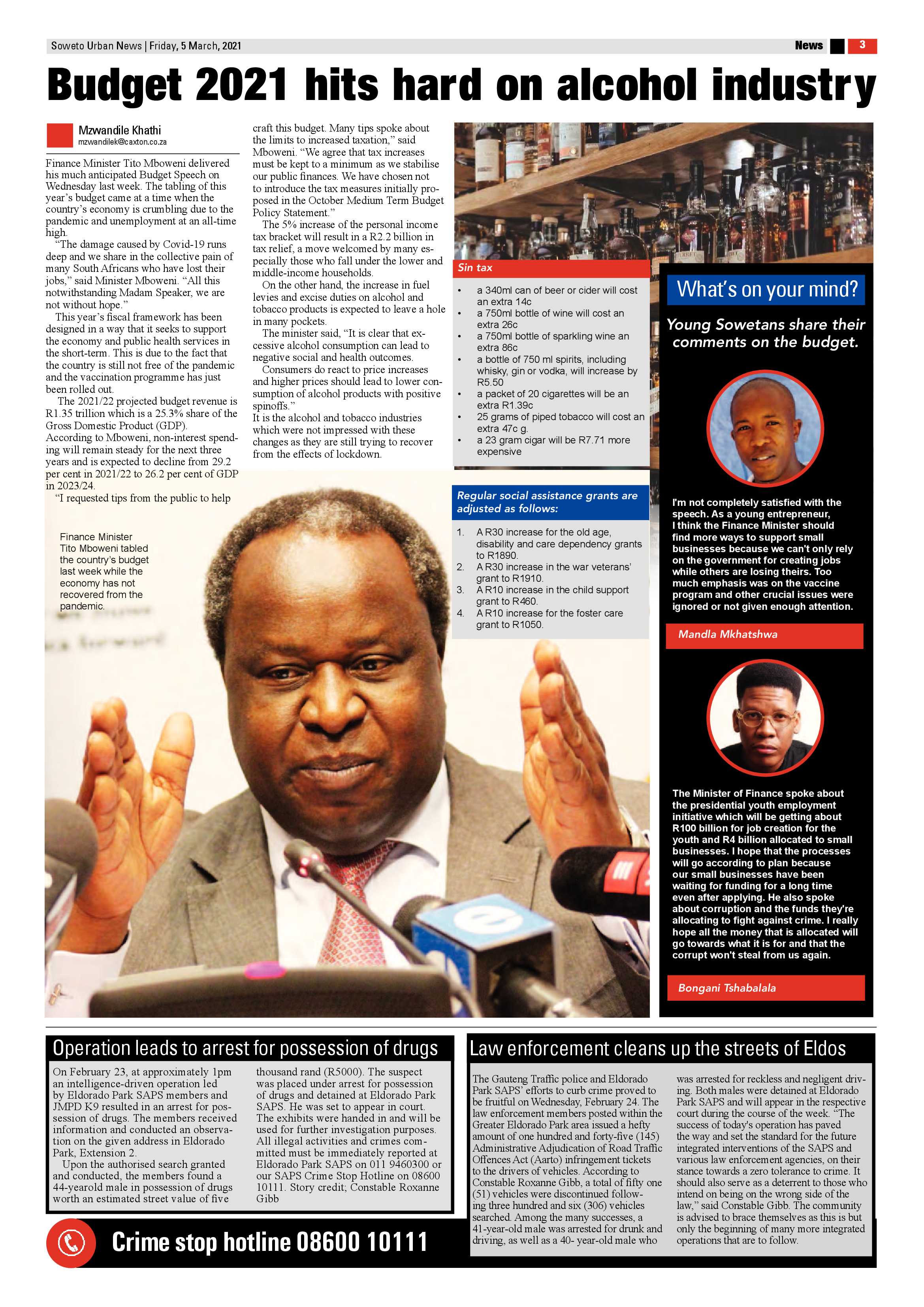 Soweto Urban March 5, 2021 page 3