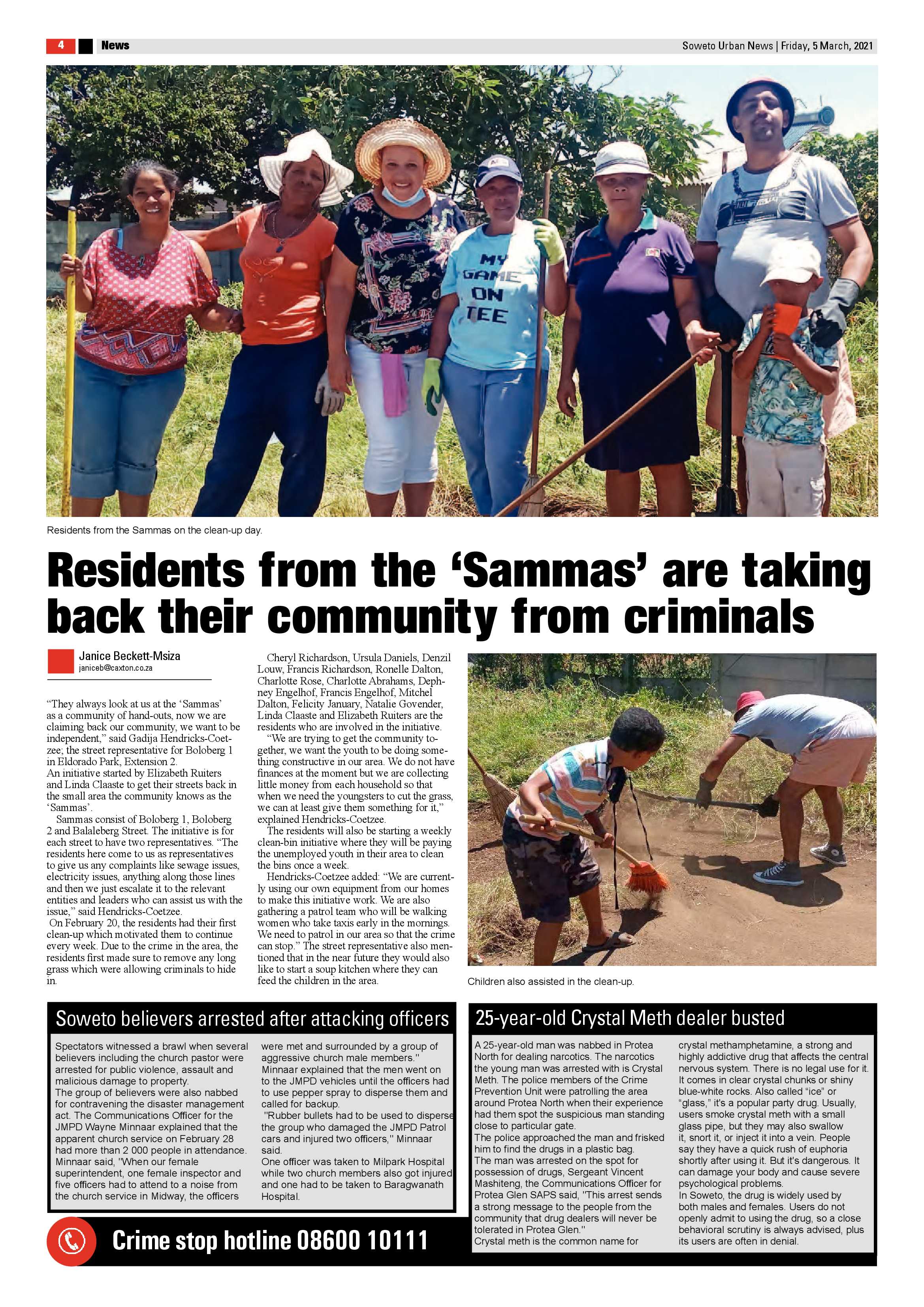 Soweto Urban March 5, 2021 page 4