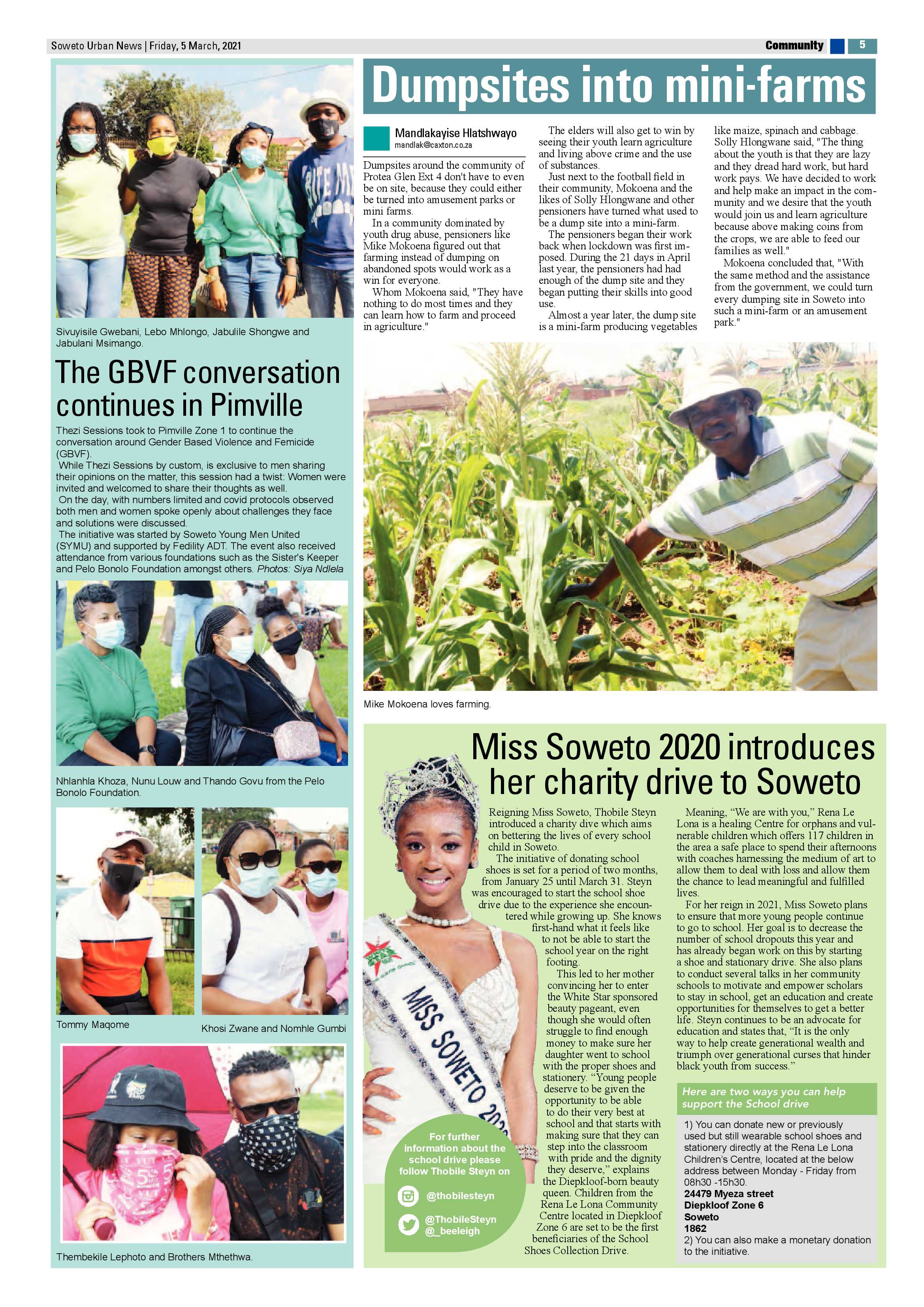 Soweto Urban March 5, 2021 page 5