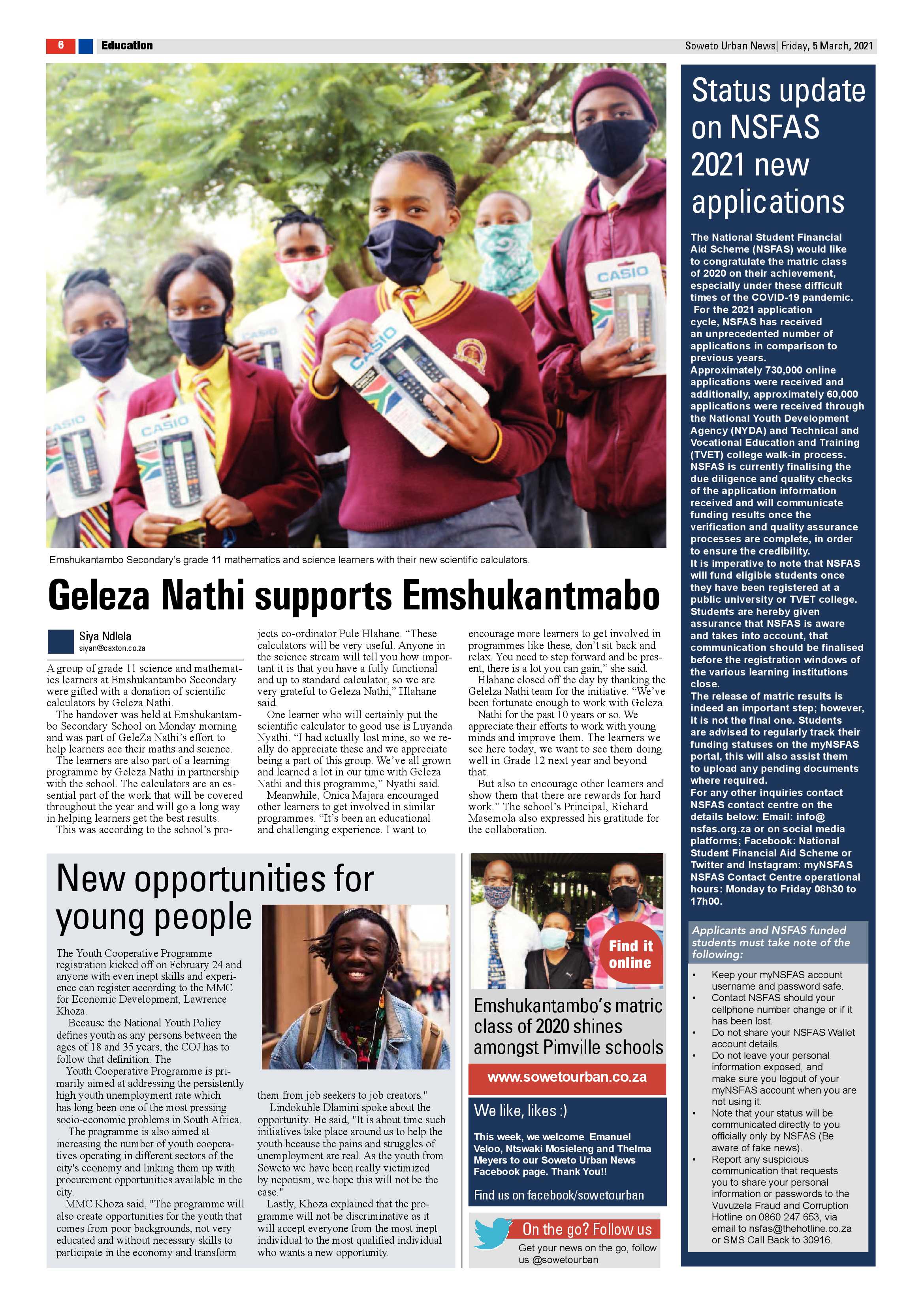 Soweto Urban March 5, 2021 page 6