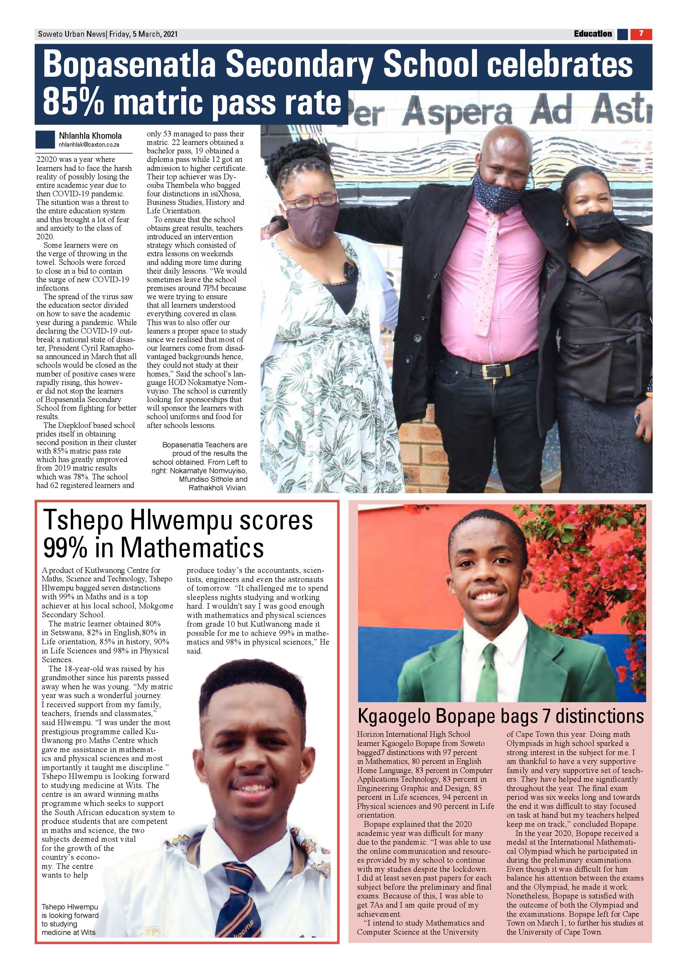 Soweto Urban March 5, 2021 page 7