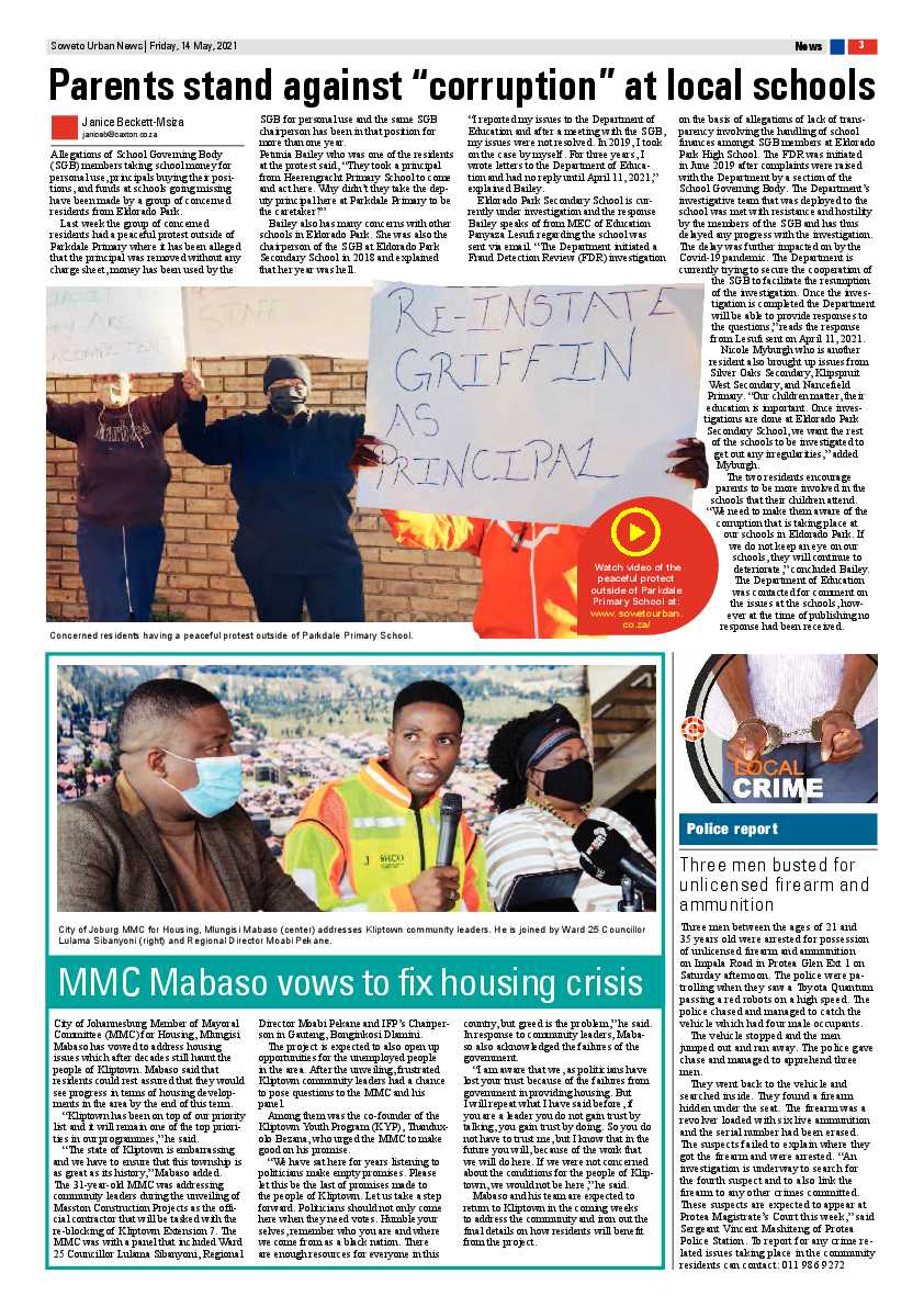 Soweto Urban May, 14 2021 page 3