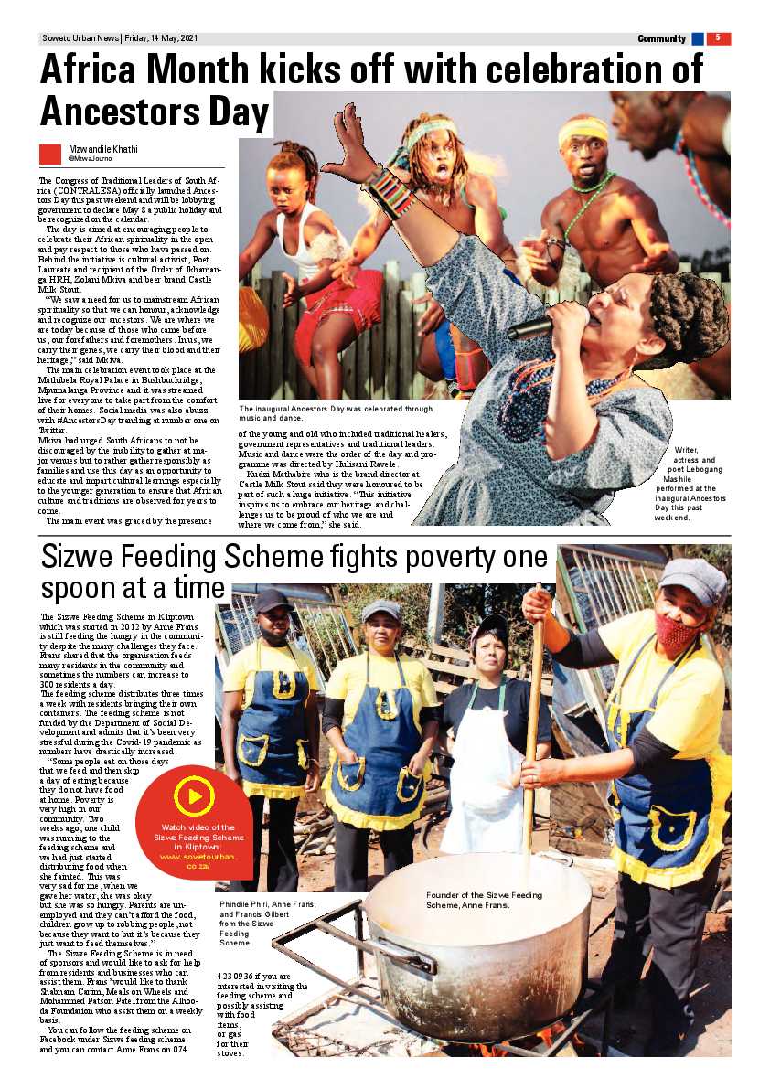 Soweto Urban May, 14 2021 page 5