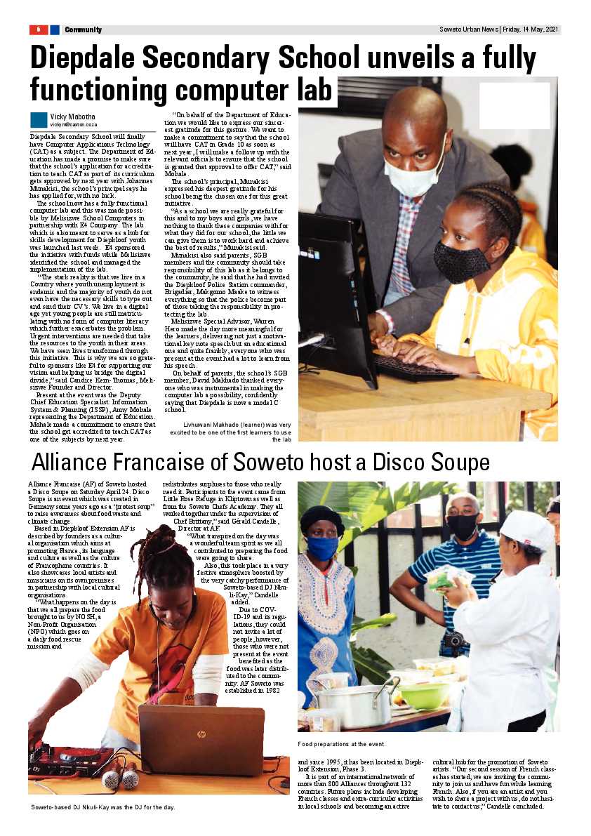 Soweto Urban May, 14 2021 page 6