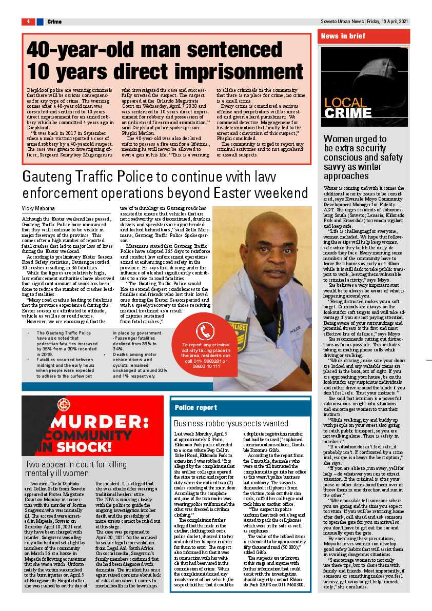 Soweto Urban April 16 2021 page 4