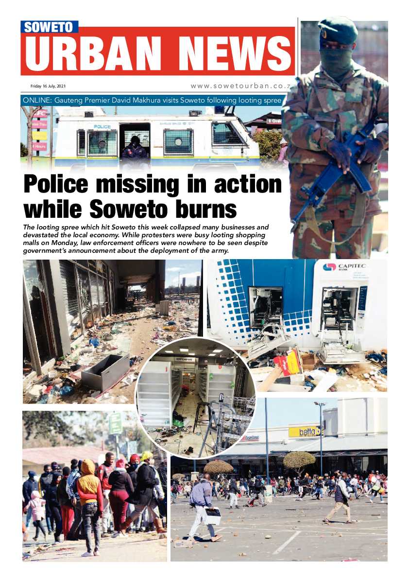 Soweto Urban July, 16 2021 page 1