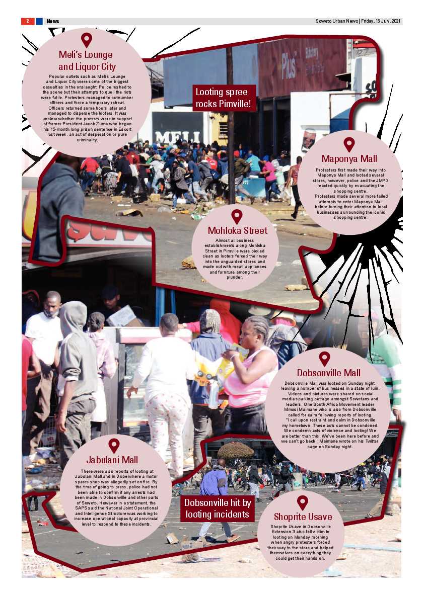 Soweto Urban July, 16 2021 page 2