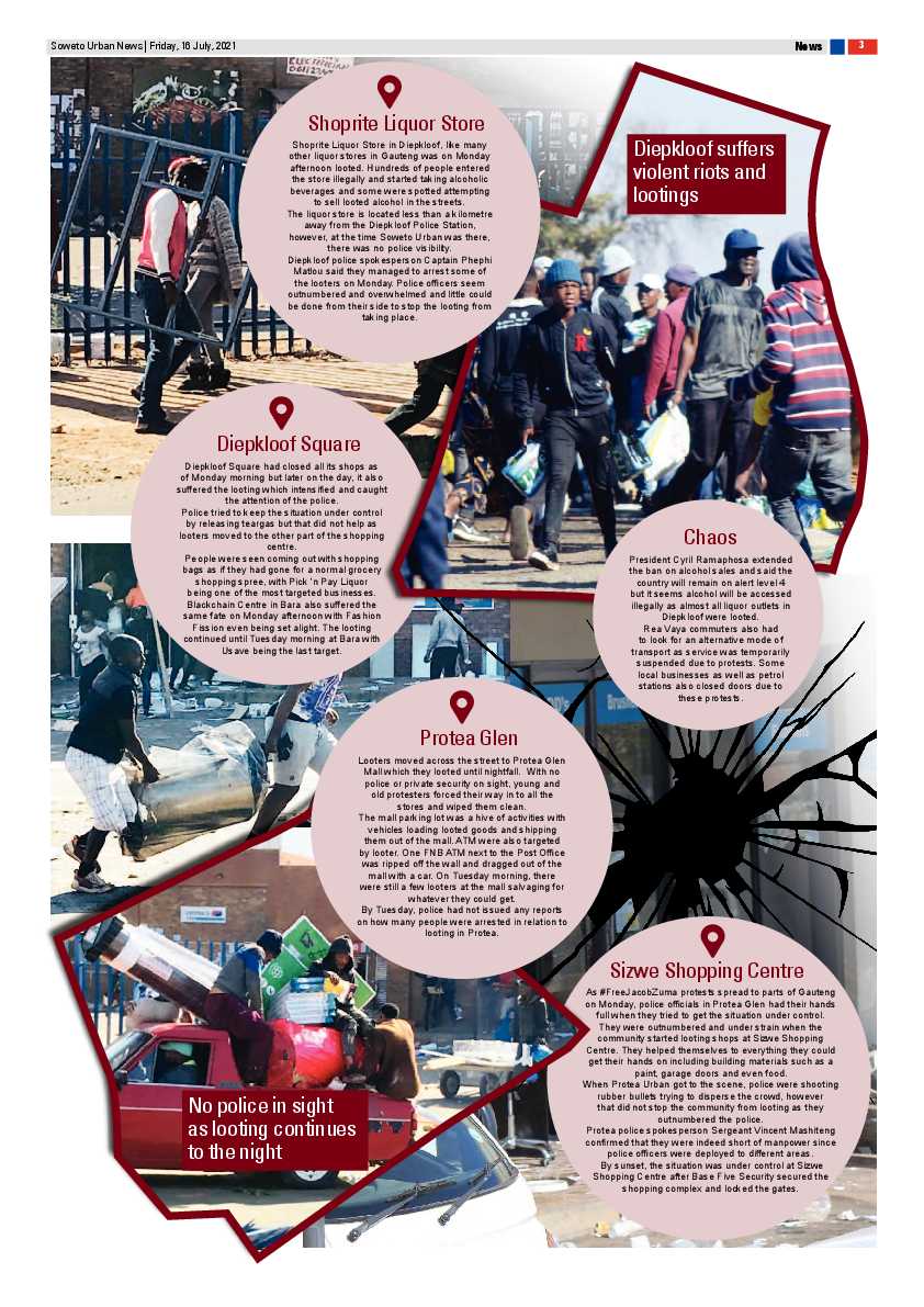 Soweto Urban July, 16 2021 page 3