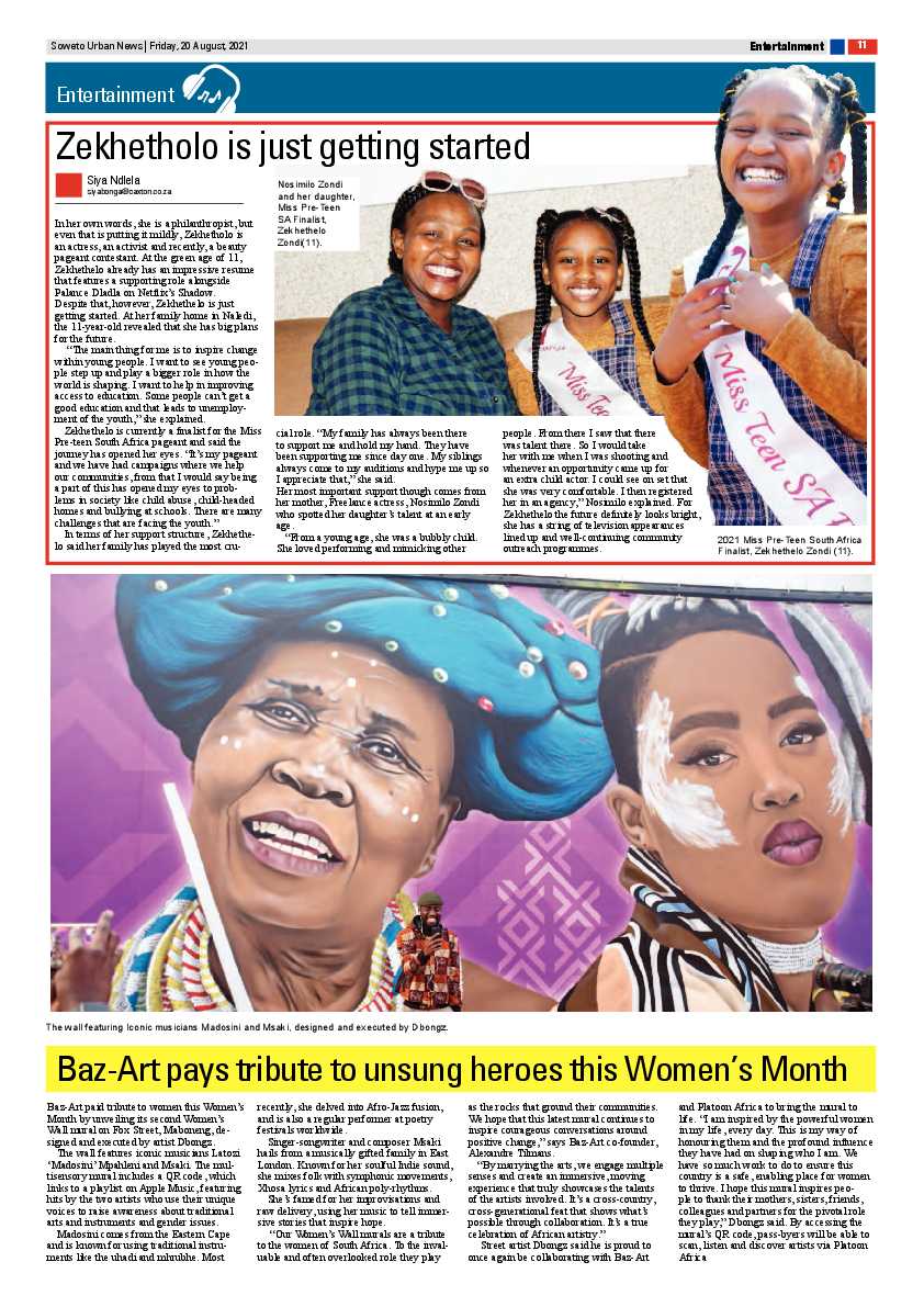 Soweto Urban August, 20 2021 page 11