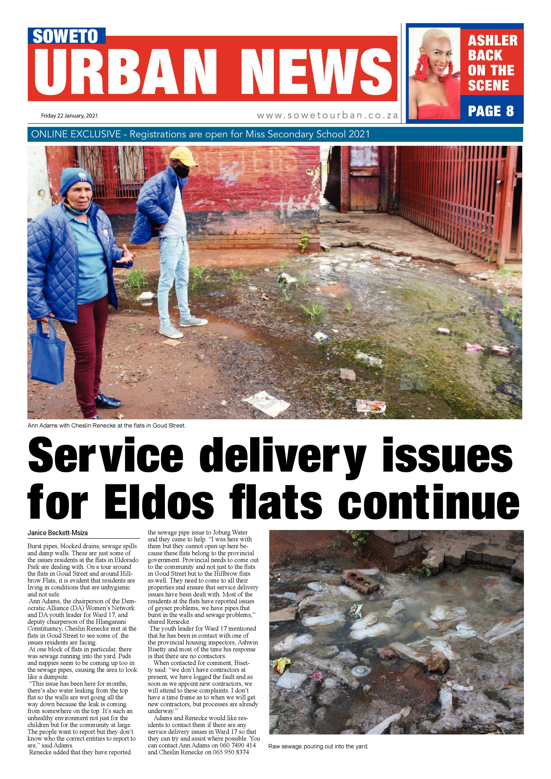Soweto Urban January 22, 2021 page 1