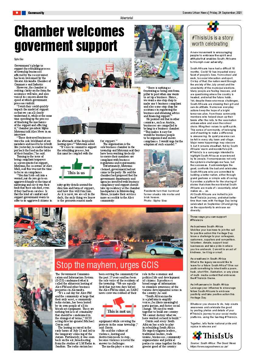 Soweto Urban September, 24 2021 page 10