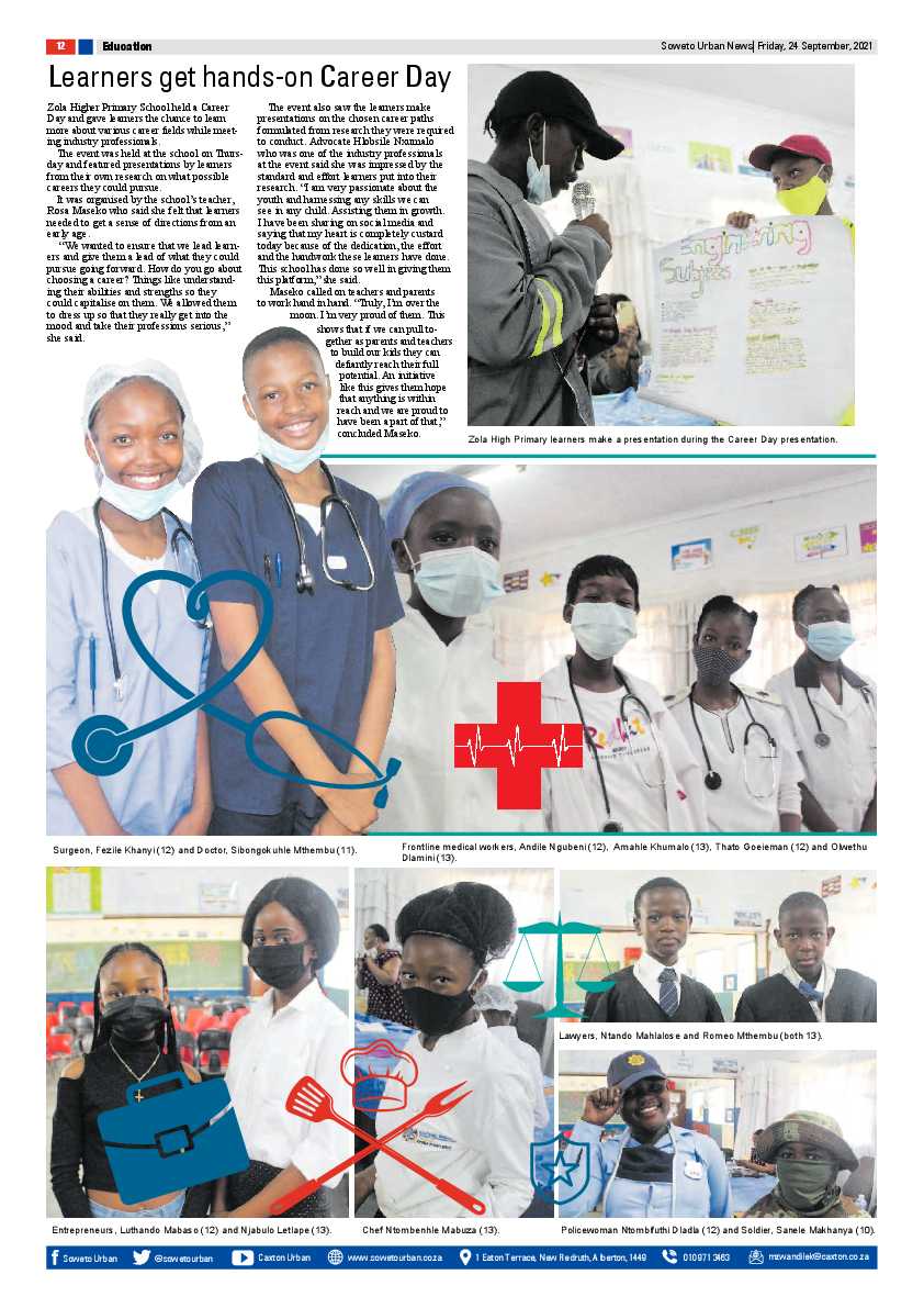 Soweto Urban September, 24 2021 page 12