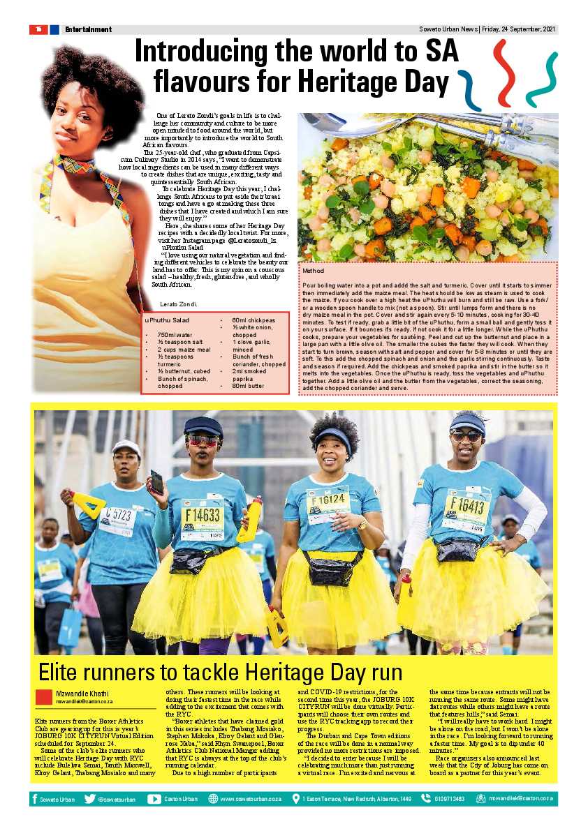 Soweto Urban September, 24 2021 page 16