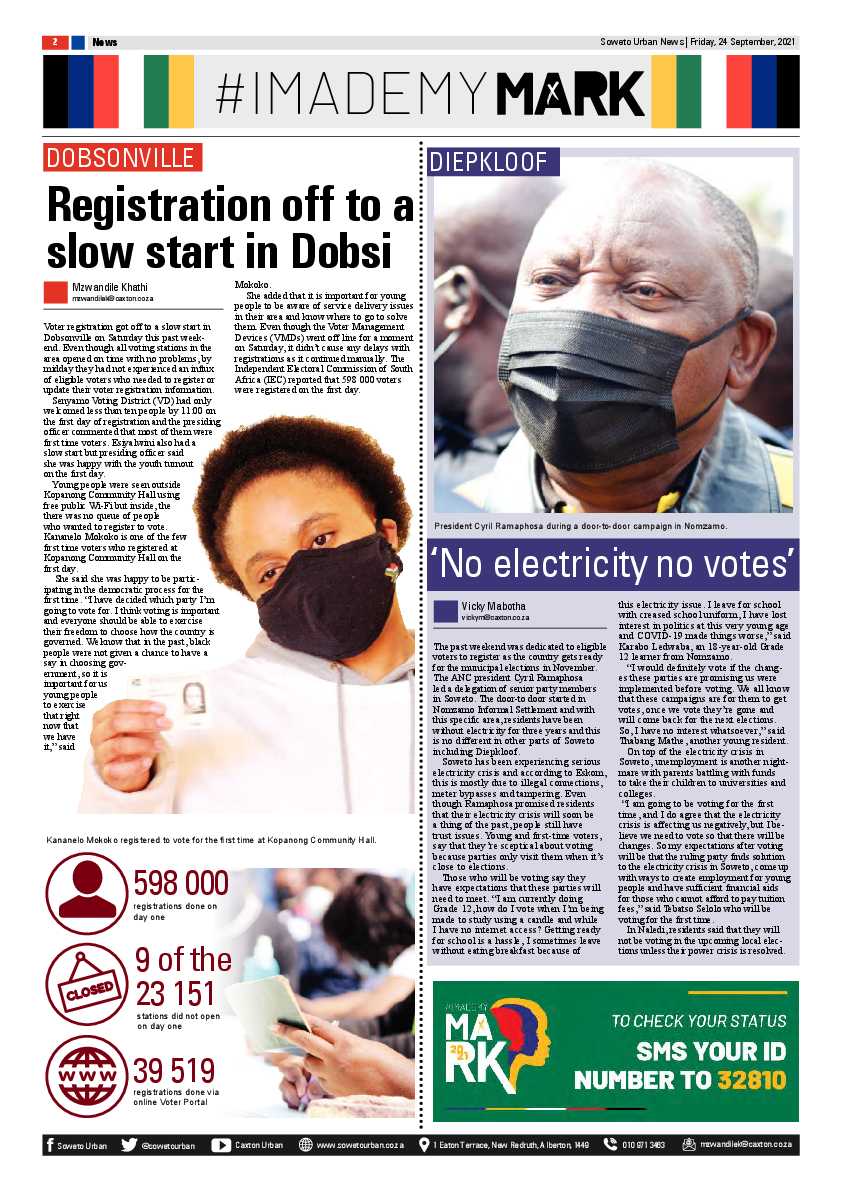 Soweto Urban September, 24 2021 page 2