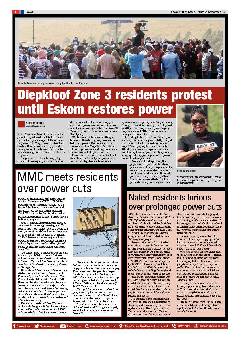 Soweto Urban September, 24 2021 page 6