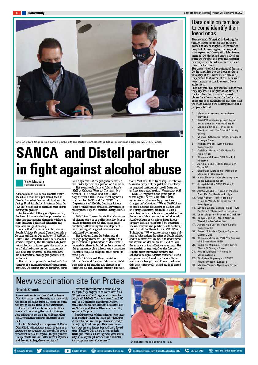 Soweto Urban September, 24 2021 page 8