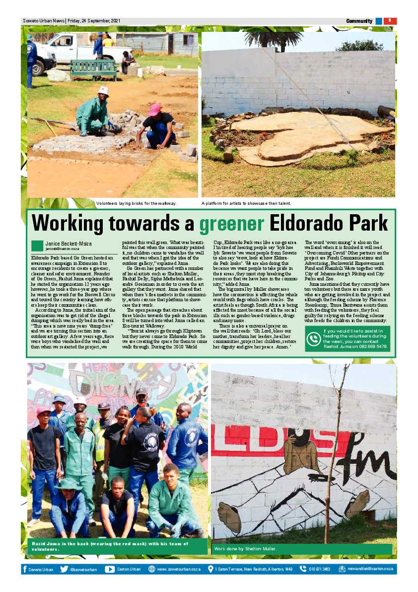Soweto Urban September, 24 2021 page 9