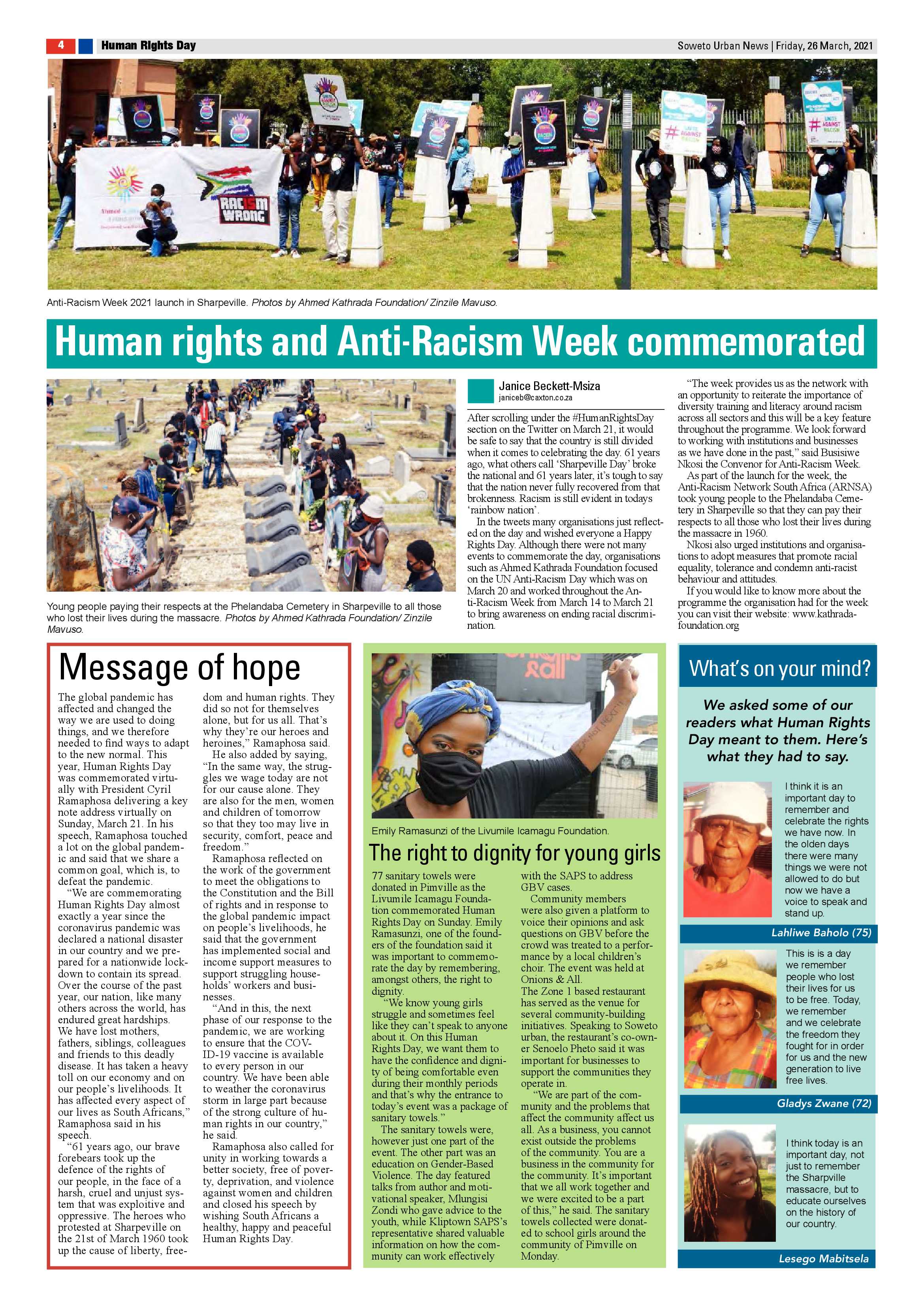 Soweto Urban March 26 2021 page 4