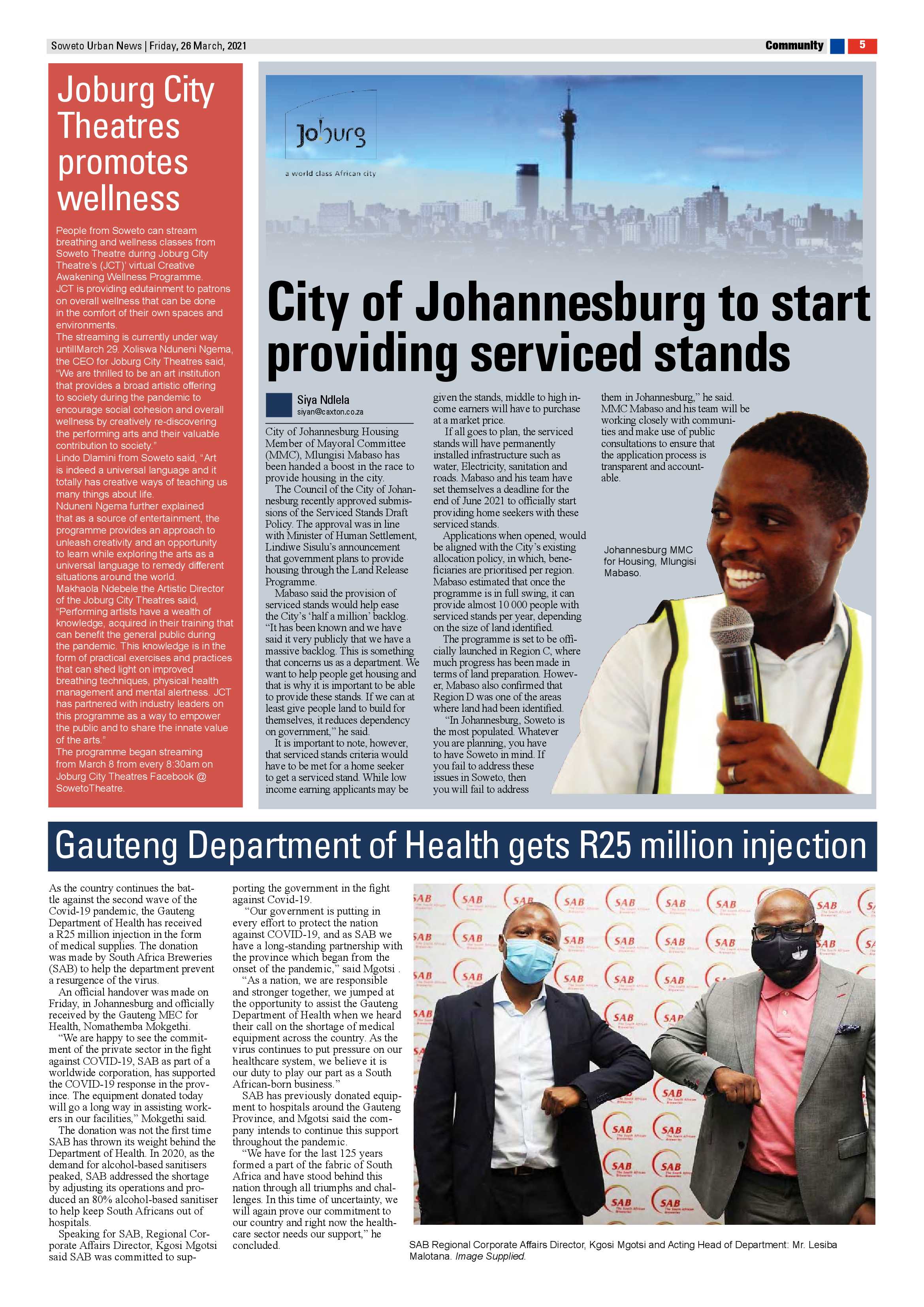 Soweto Urban March 26 2021 page 5