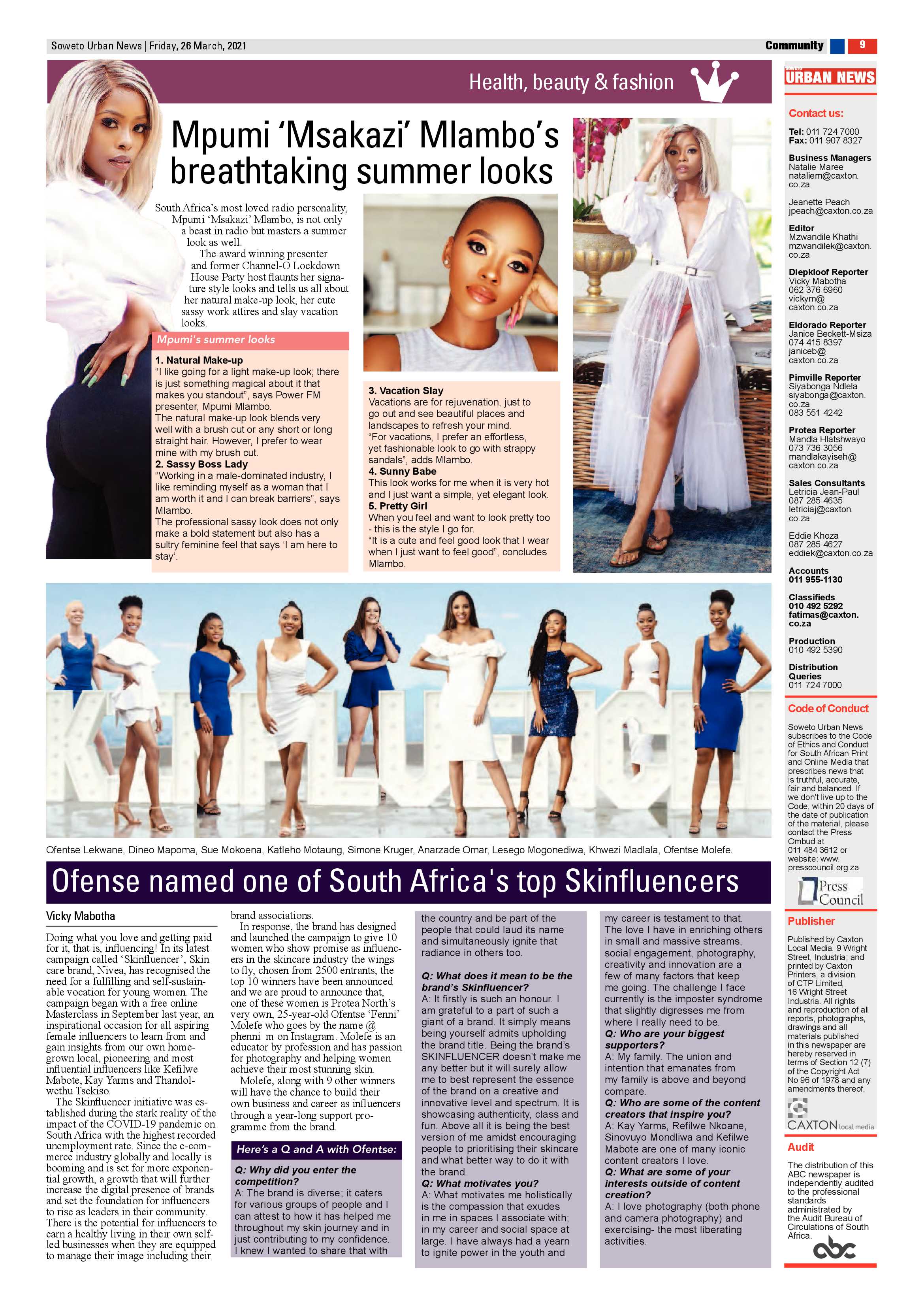 Soweto Urban March 26 2021 page 9