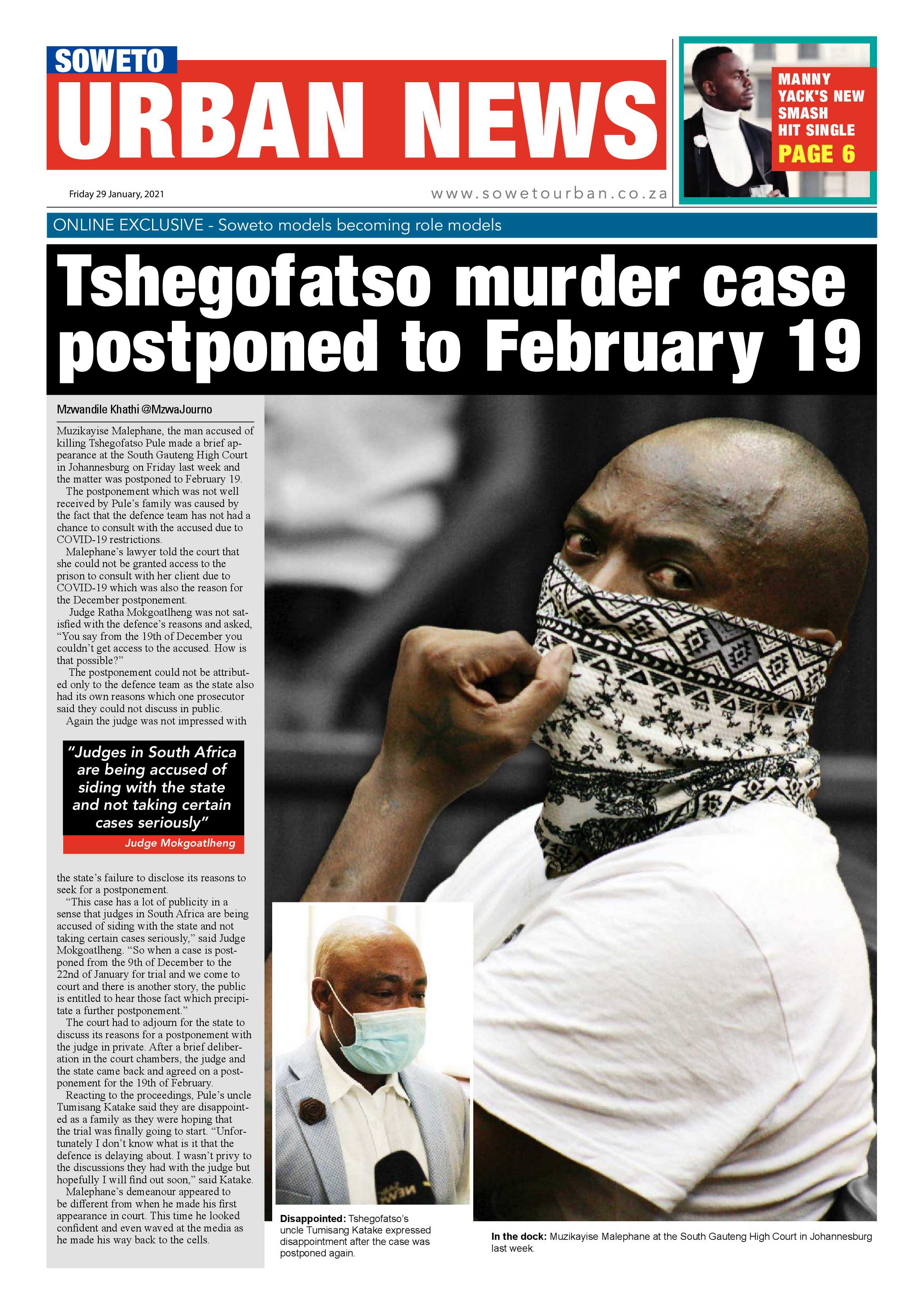 Soweto Urban January 29, 2021 page 1