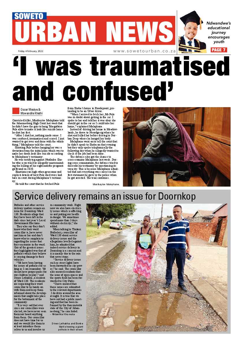 Soweto Urban, February 4, 2022 page 1