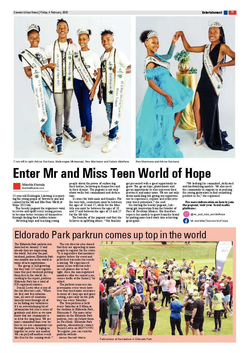 Soweto Urban, February 4, 2022 page 11