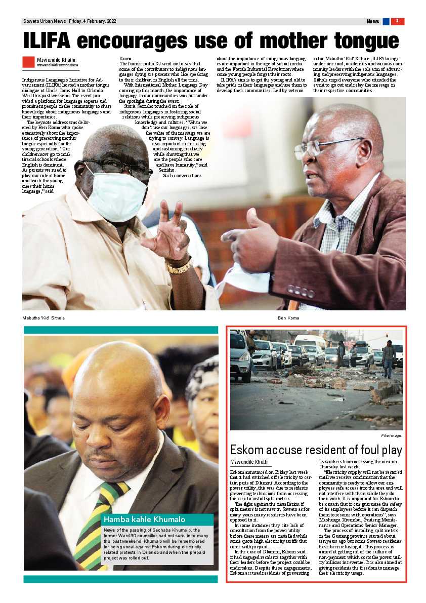 Soweto Urban, February 4, 2022 page 3