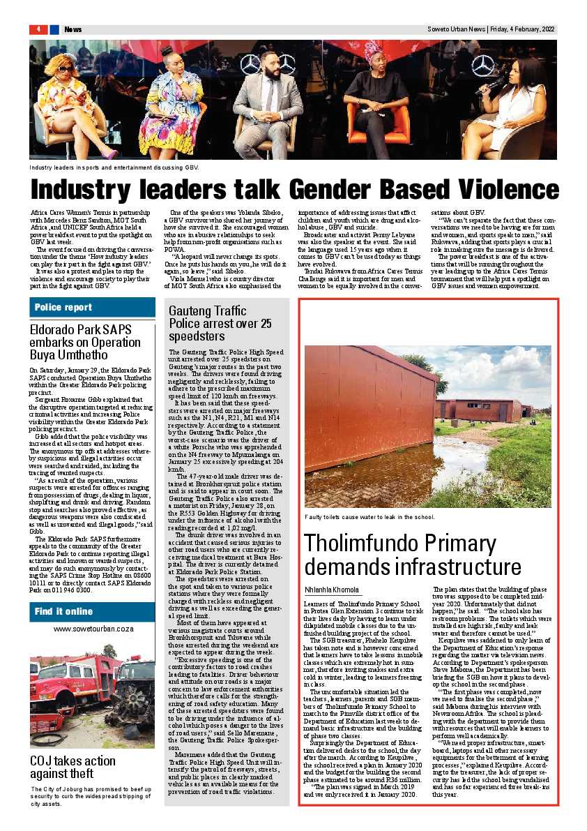 Soweto Urban, February 4, 2022 page 4