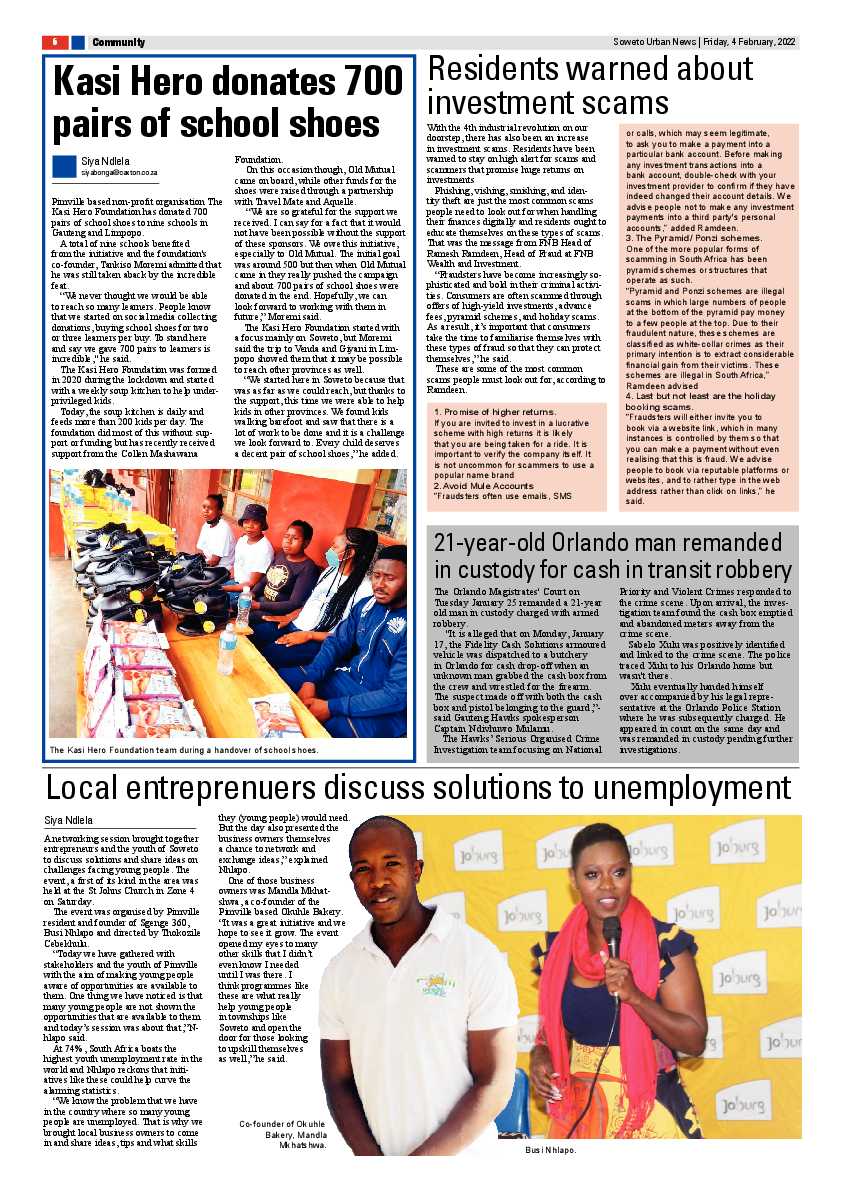 Soweto Urban, February 4, 2022 page 6