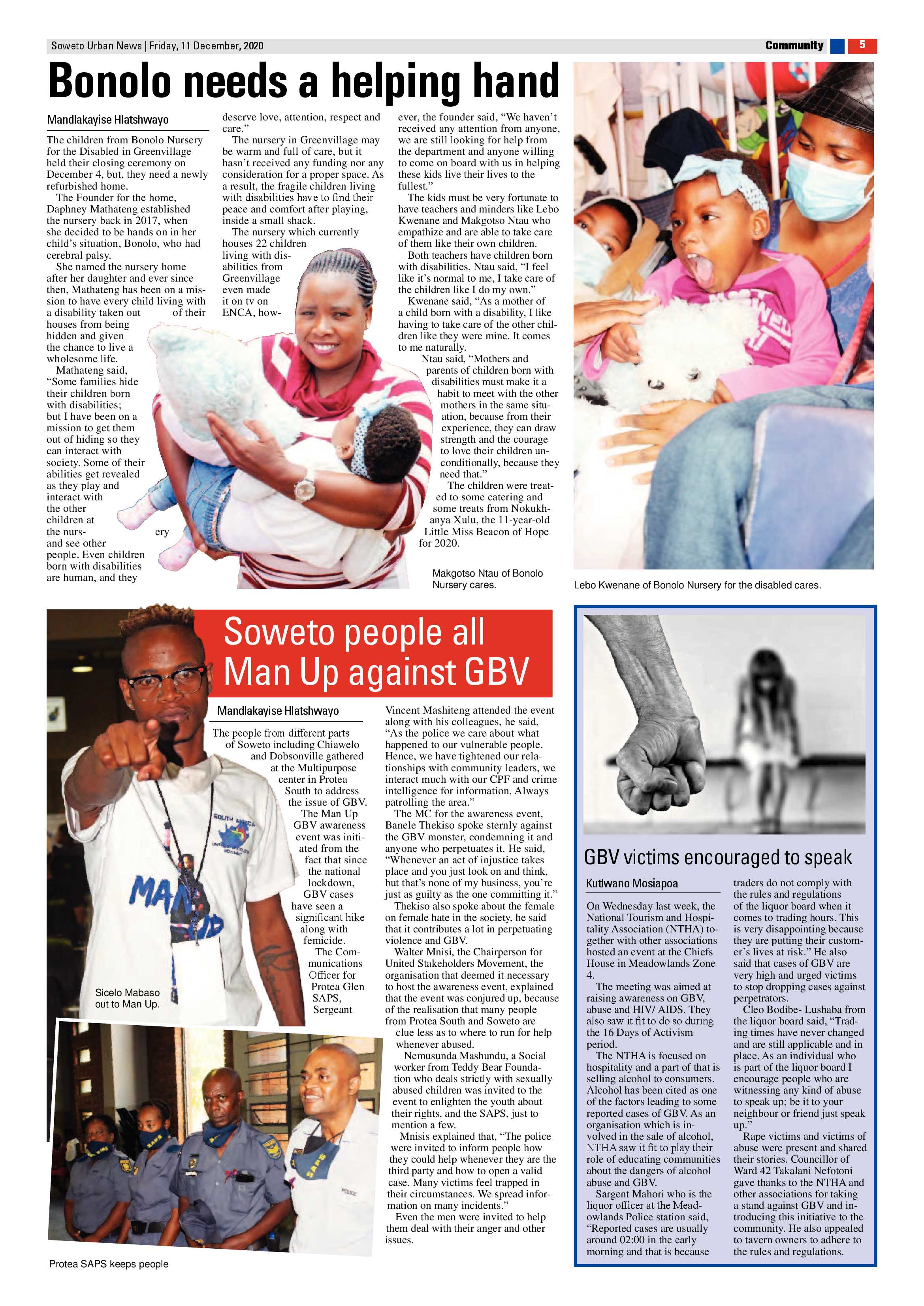 Soweto Urban December 11, 2020 page 5