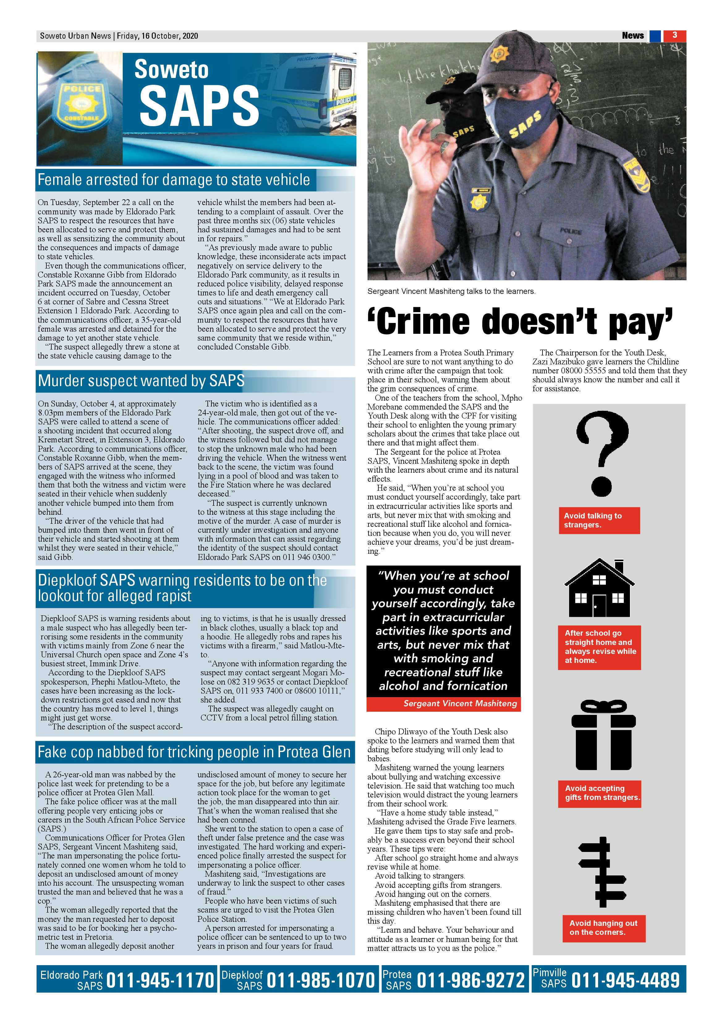 Soweto Urban October 16, 2020 page 3