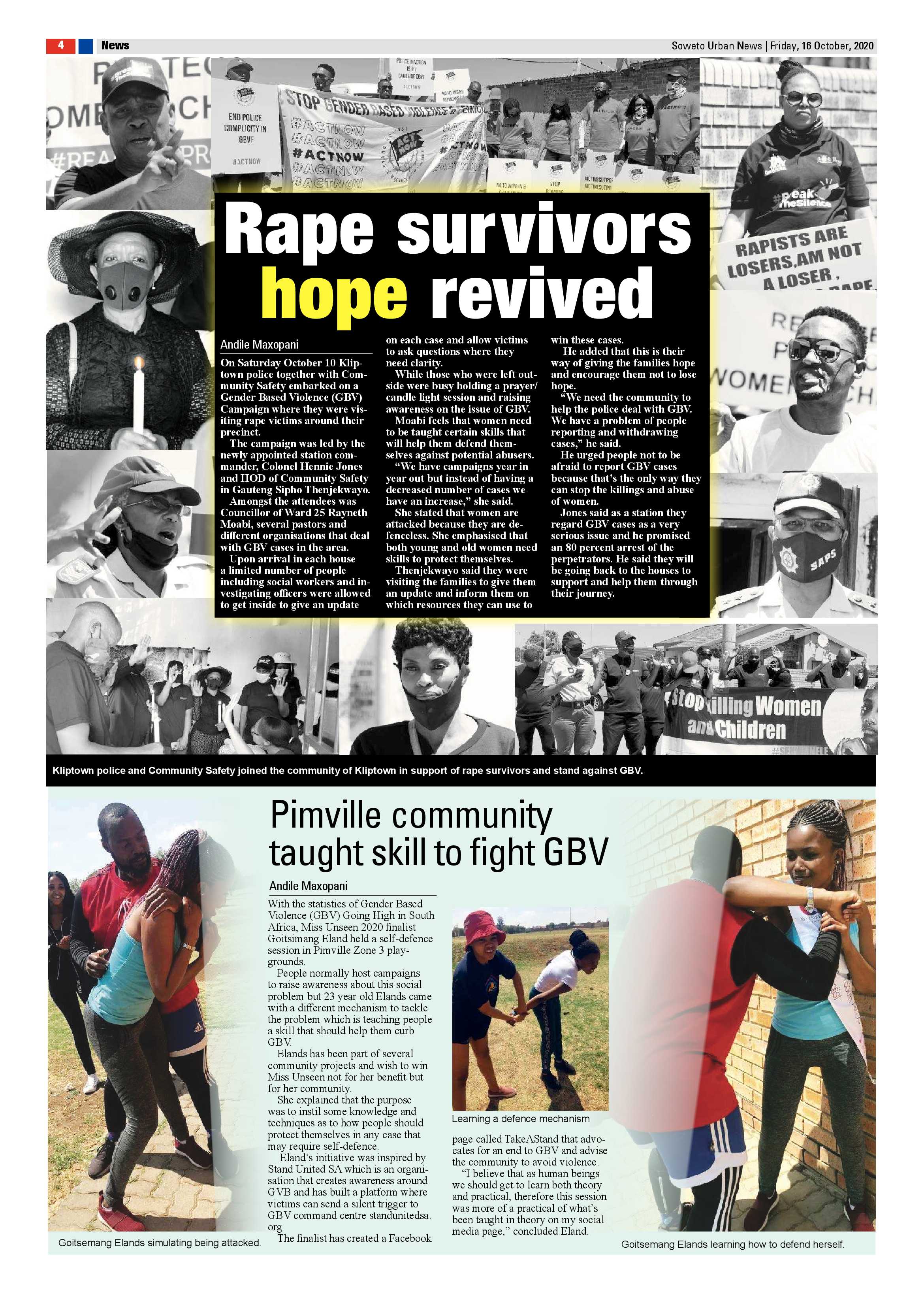 Soweto Urban October 16, 2020 page 4