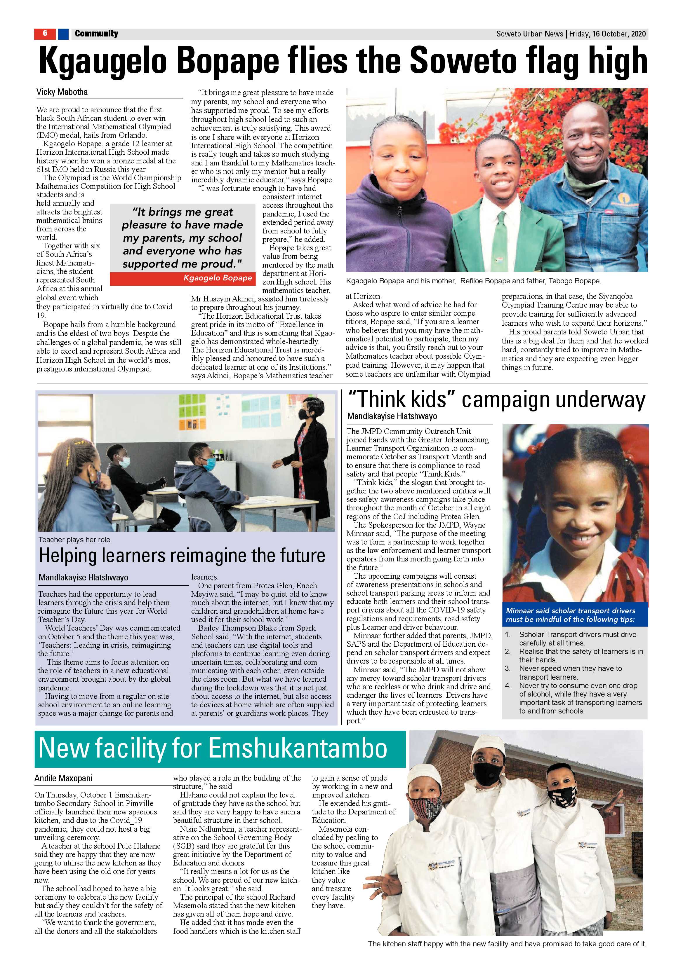 Soweto Urban October 16, 2020 page 6