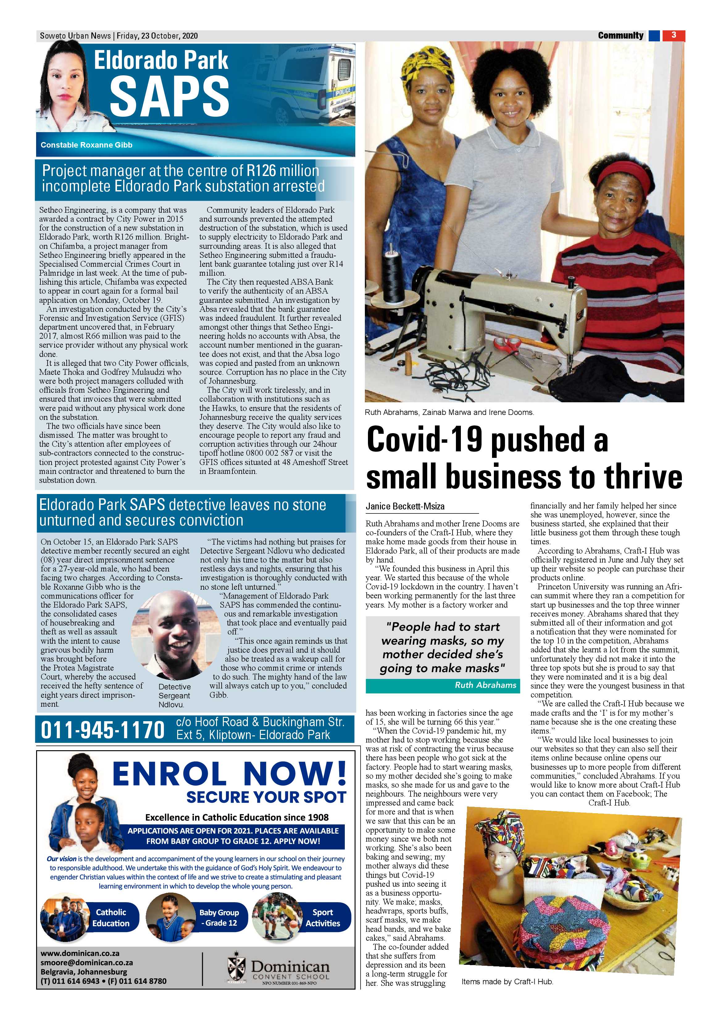 Soweto Urban October 23, 2020 page 3