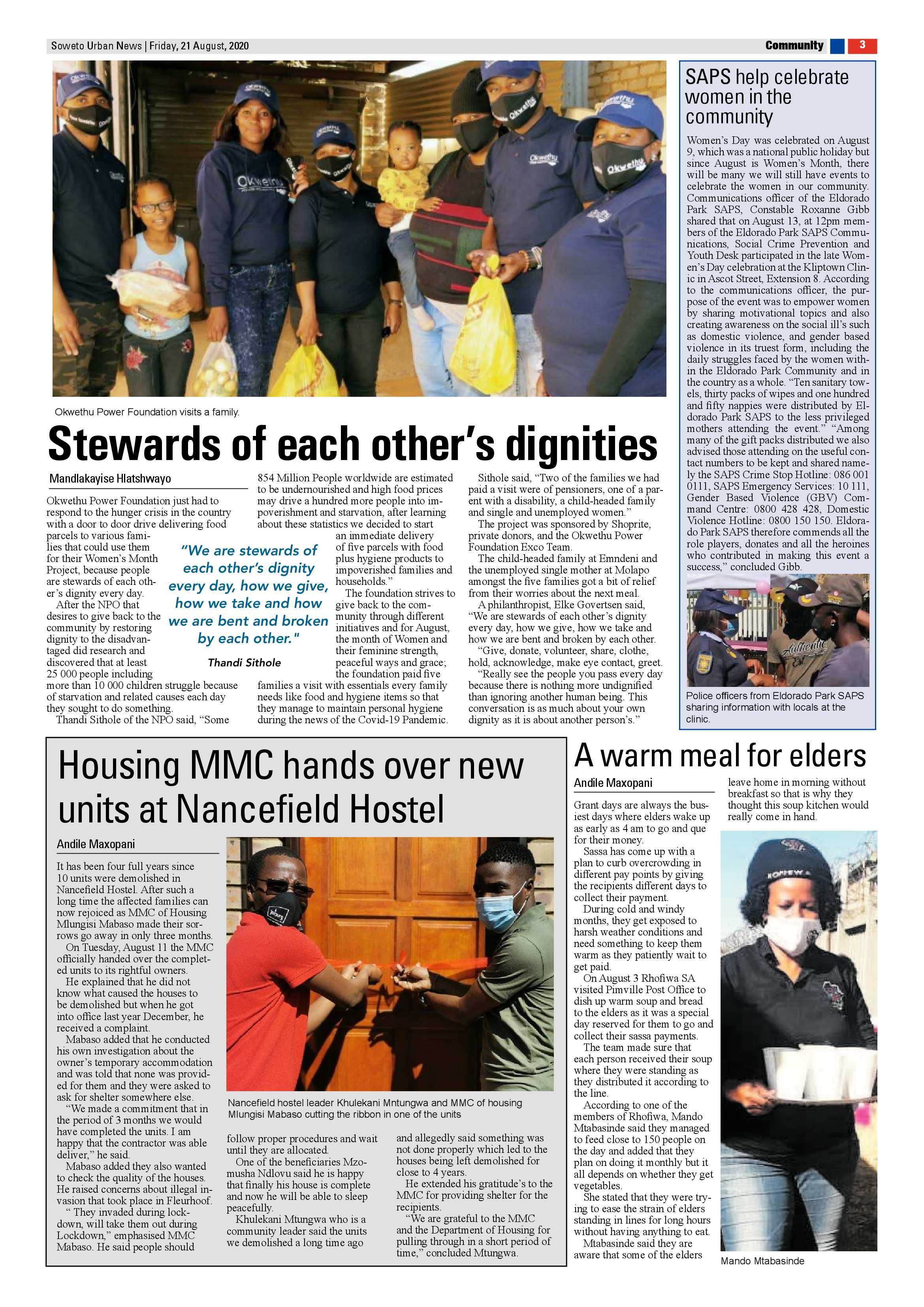 Soweto Urban August 21, 2020 page 3