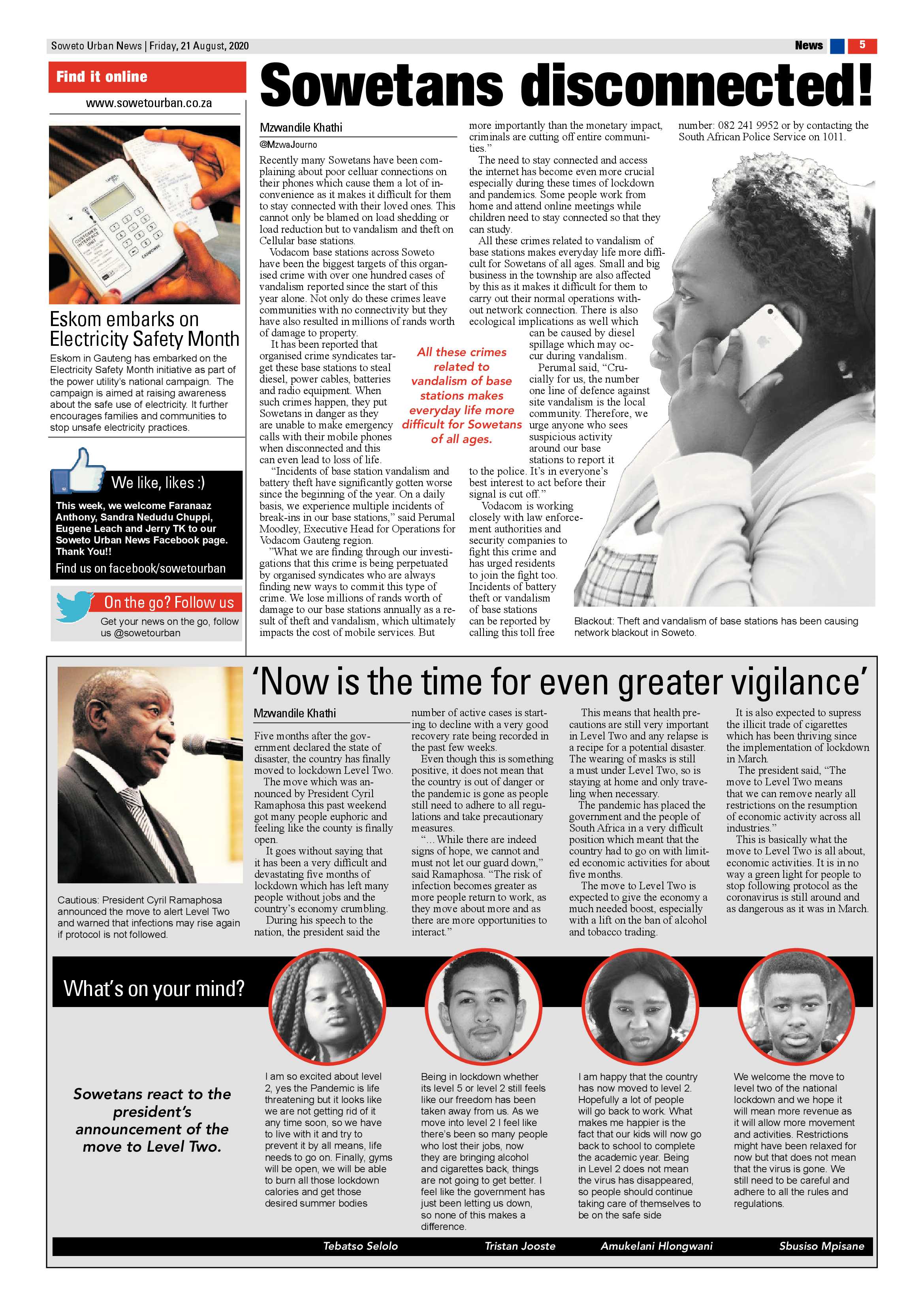 Soweto Urban August 21, 2020 page 5