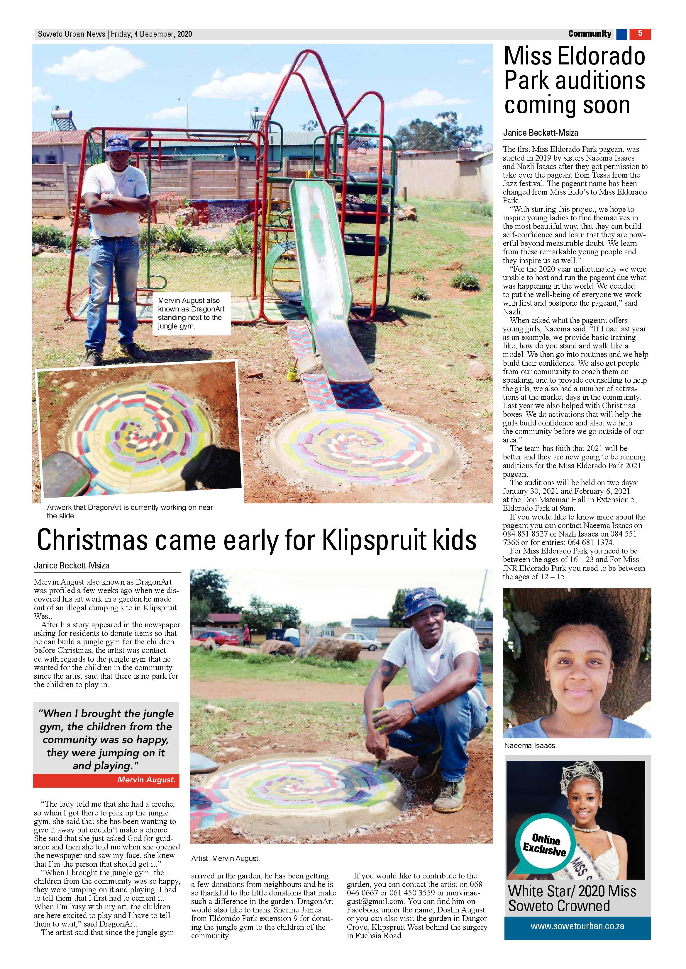 Soweto Urban December 4, 2020 page 5