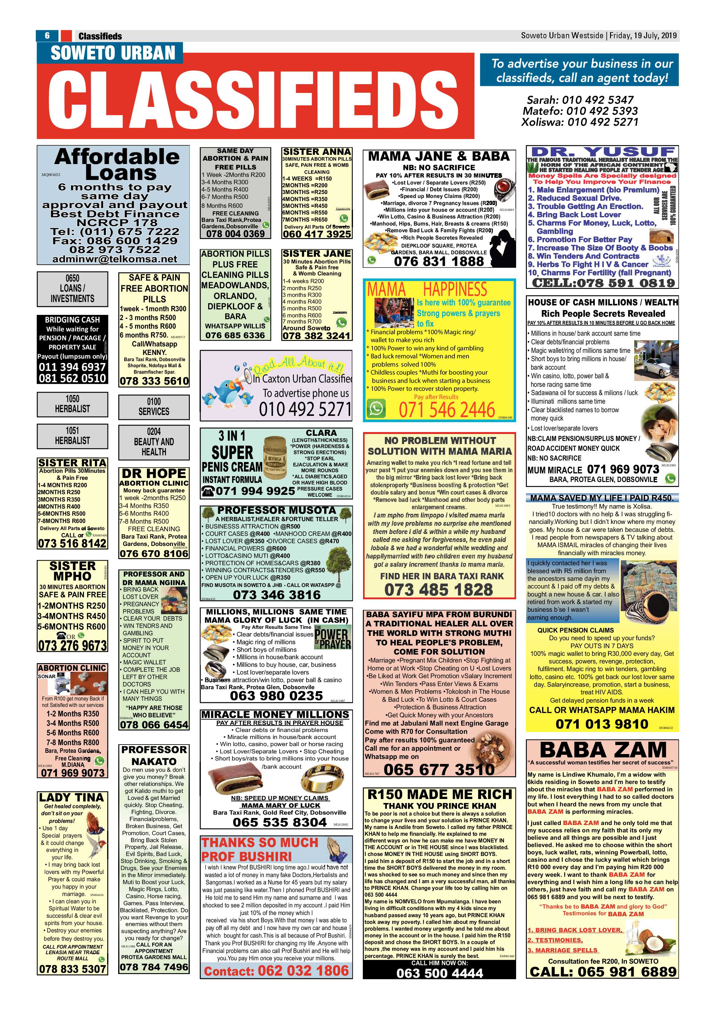 Westside News – July 19, 2019 page 6