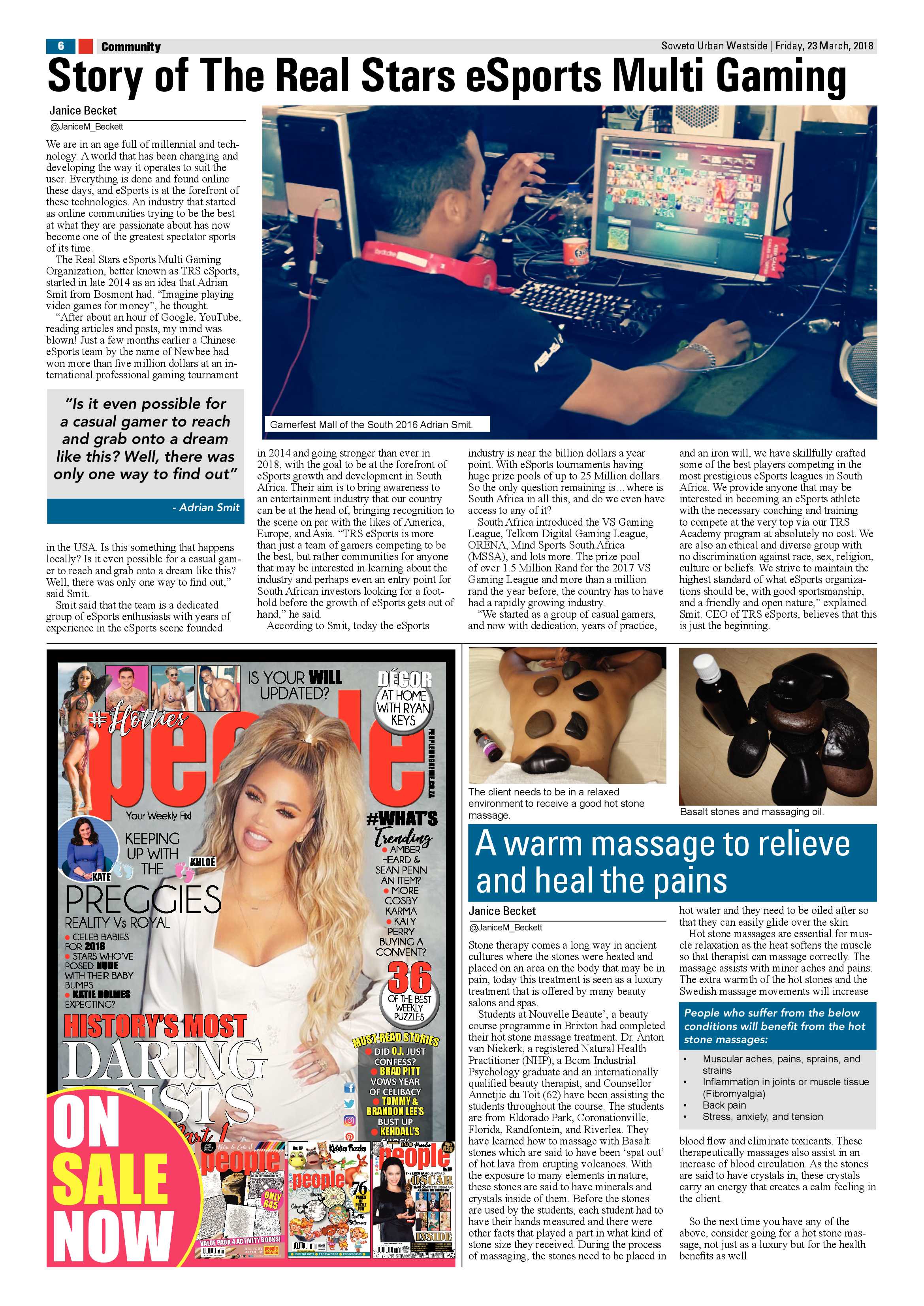 Westside – March 23, 2018 issue page 6