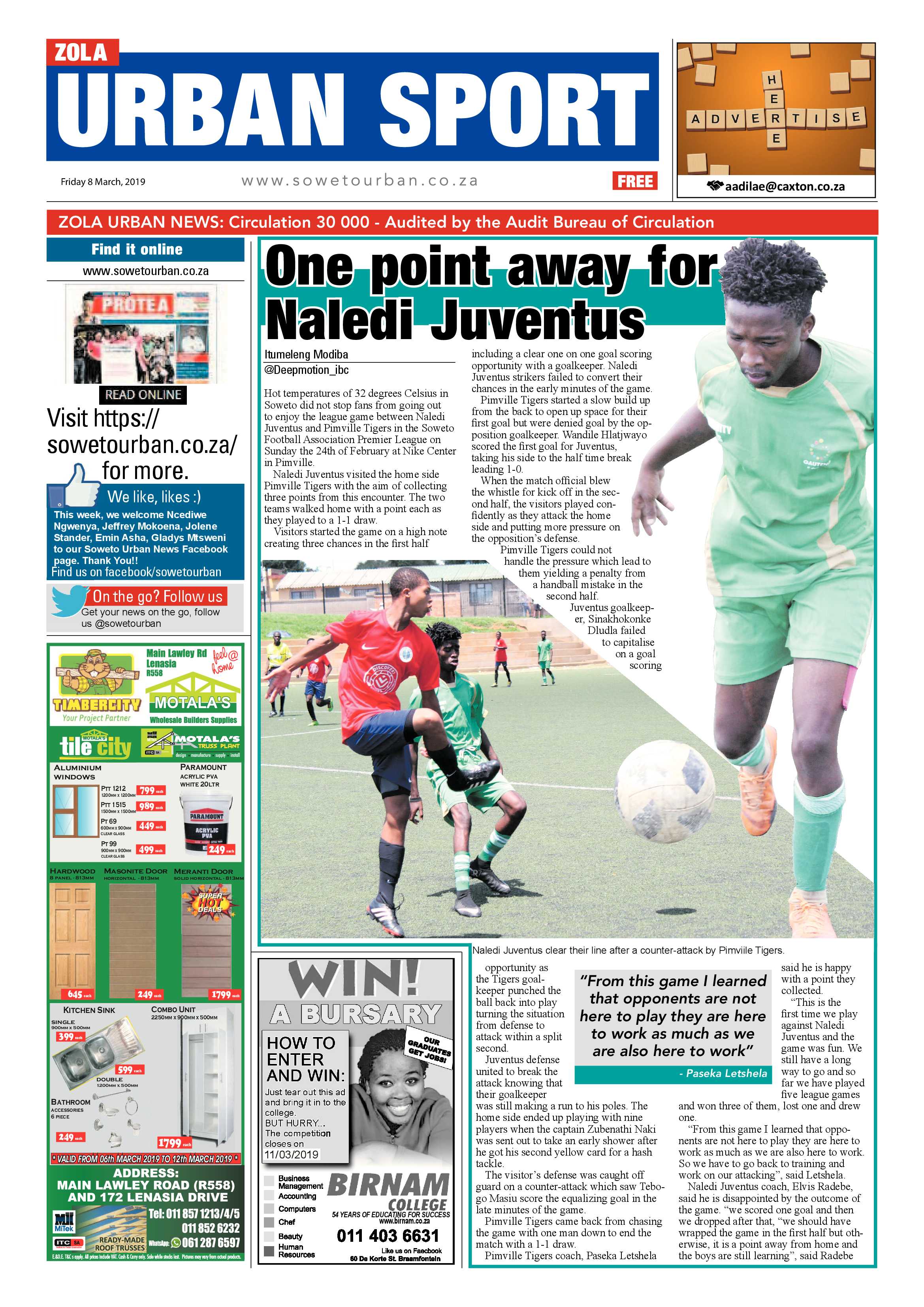 Zola News – March 8 , 2019 page 12