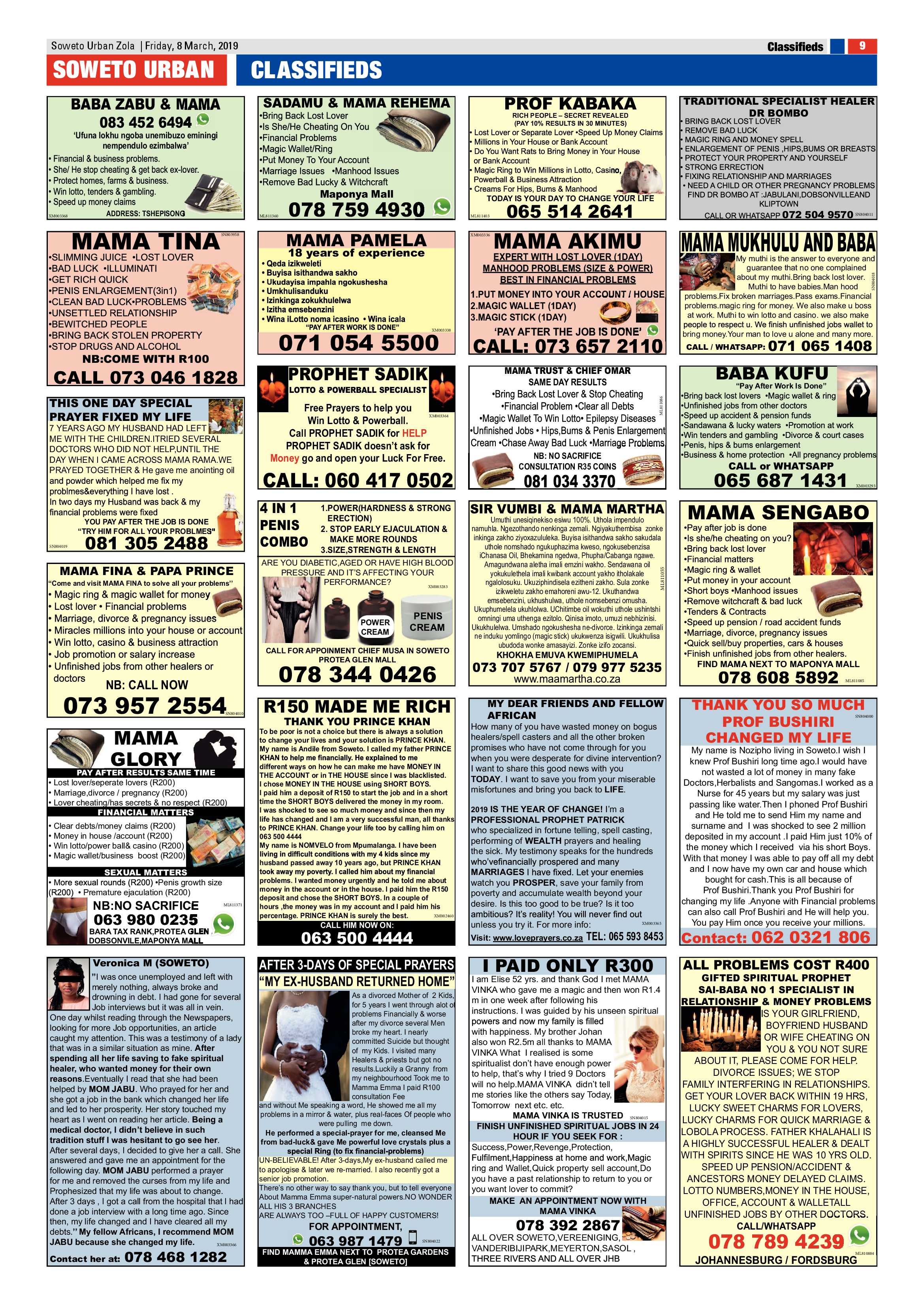 Zola News – March 8 , 2019 page 9