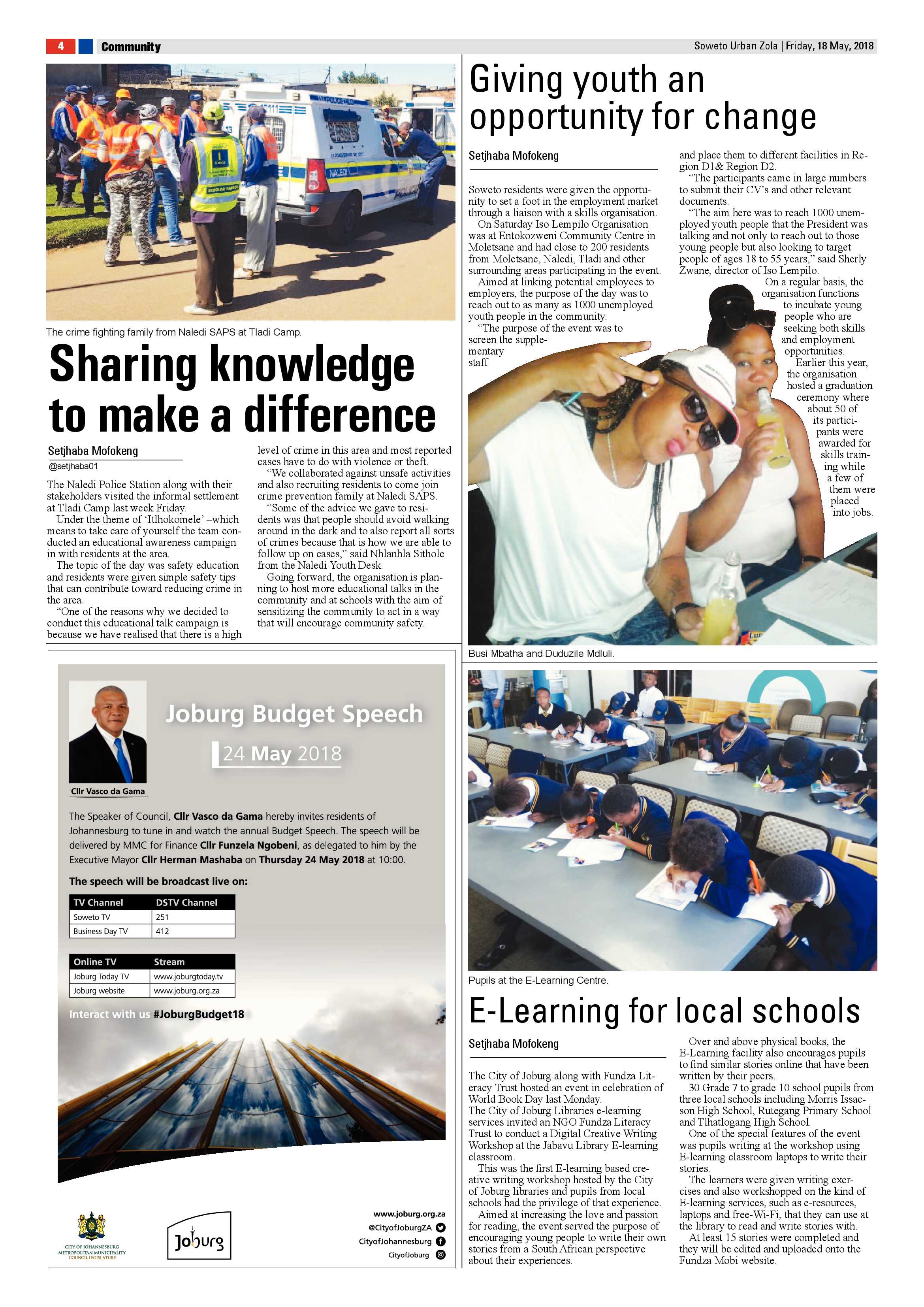Zola – May 18, 2018 issue page 4